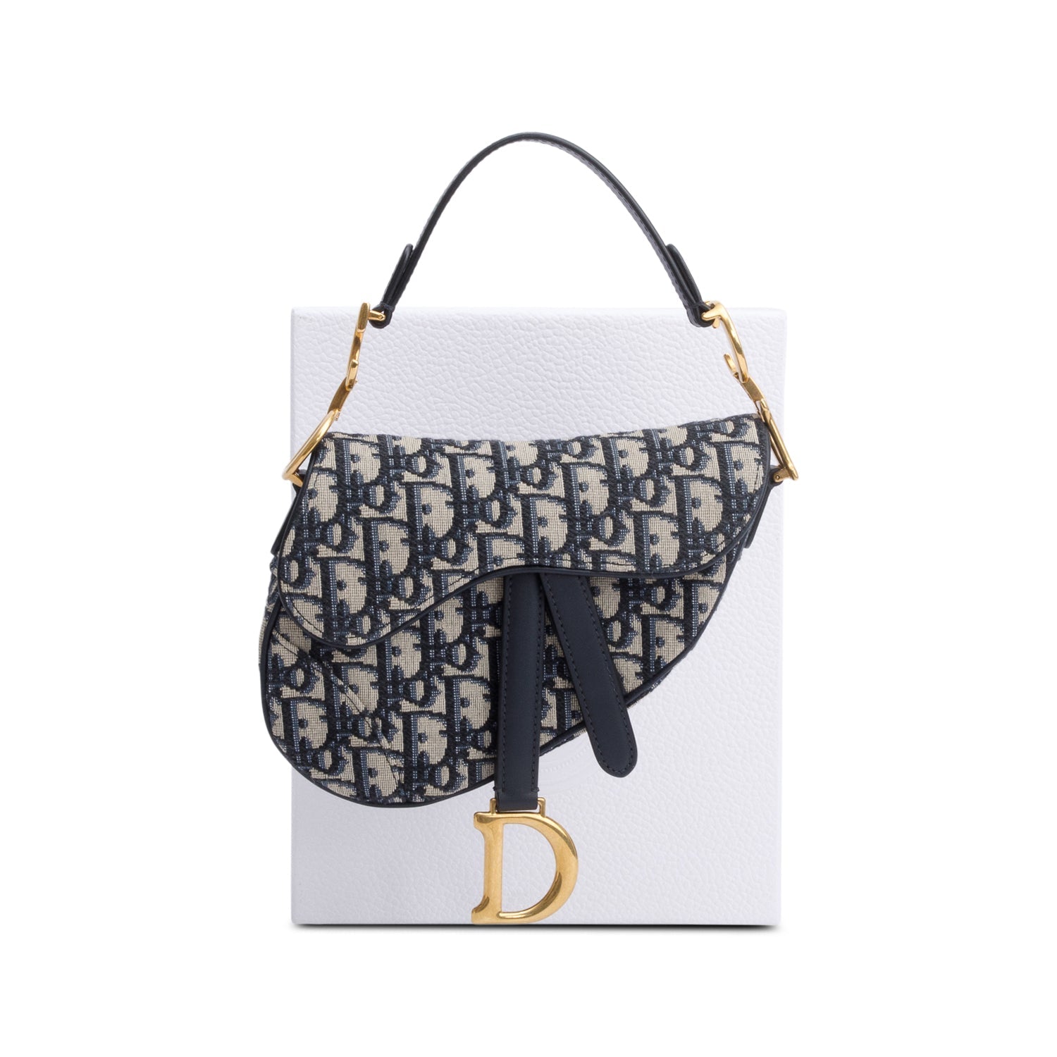 Dior Christian Oblique Saddle Bag Mini Travel Bag