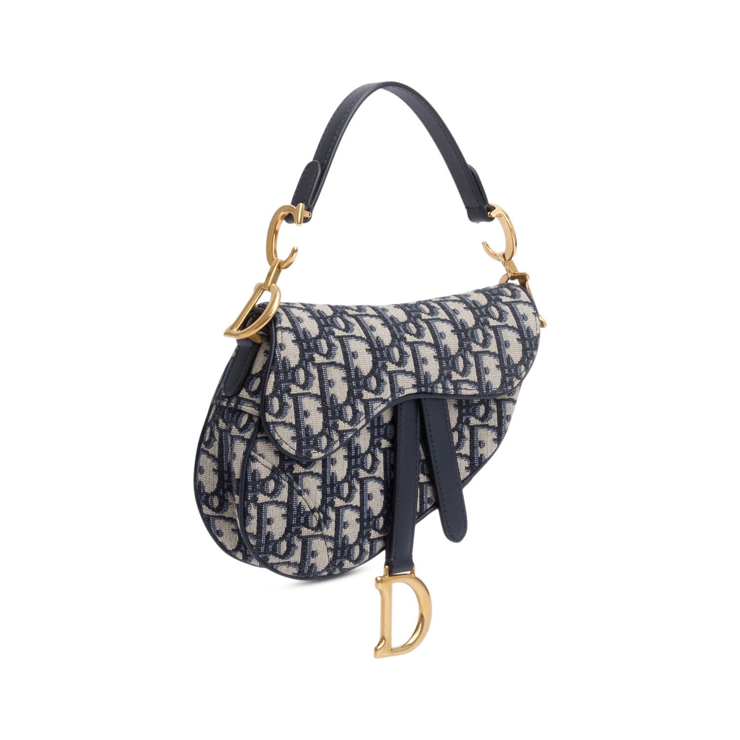 Dior Christian Oblique Saddle Bag Mini Travel Bag