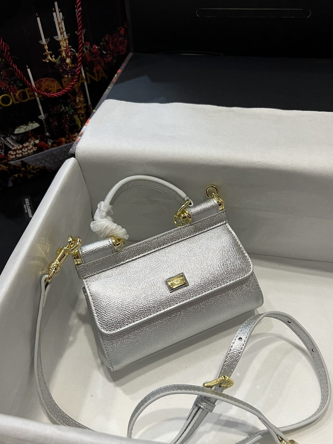 Top Quality Sicily Bag In Dauphine Sitop Small Travel Bag 75In19Cm 2326