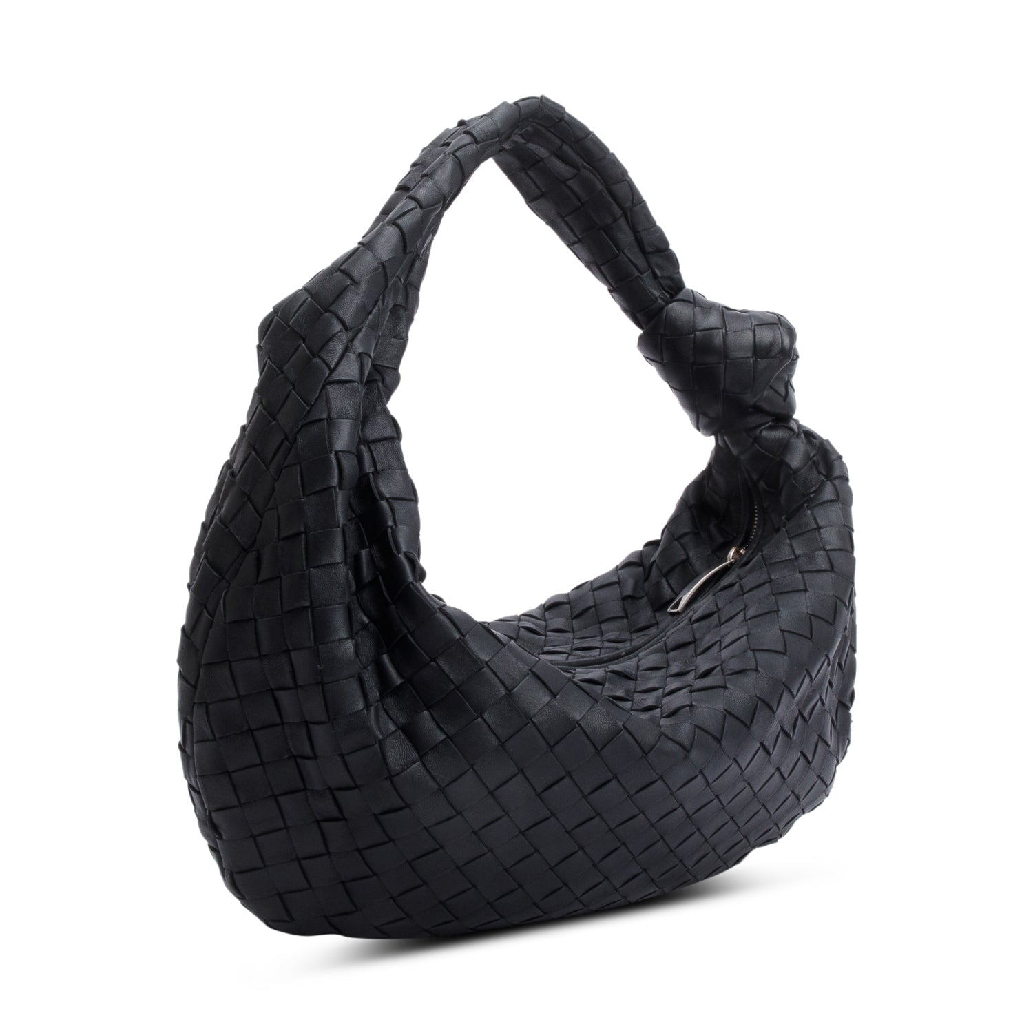 Bottega Veneta Intrecciato Jodie Bag Leather Black Travel Bag
