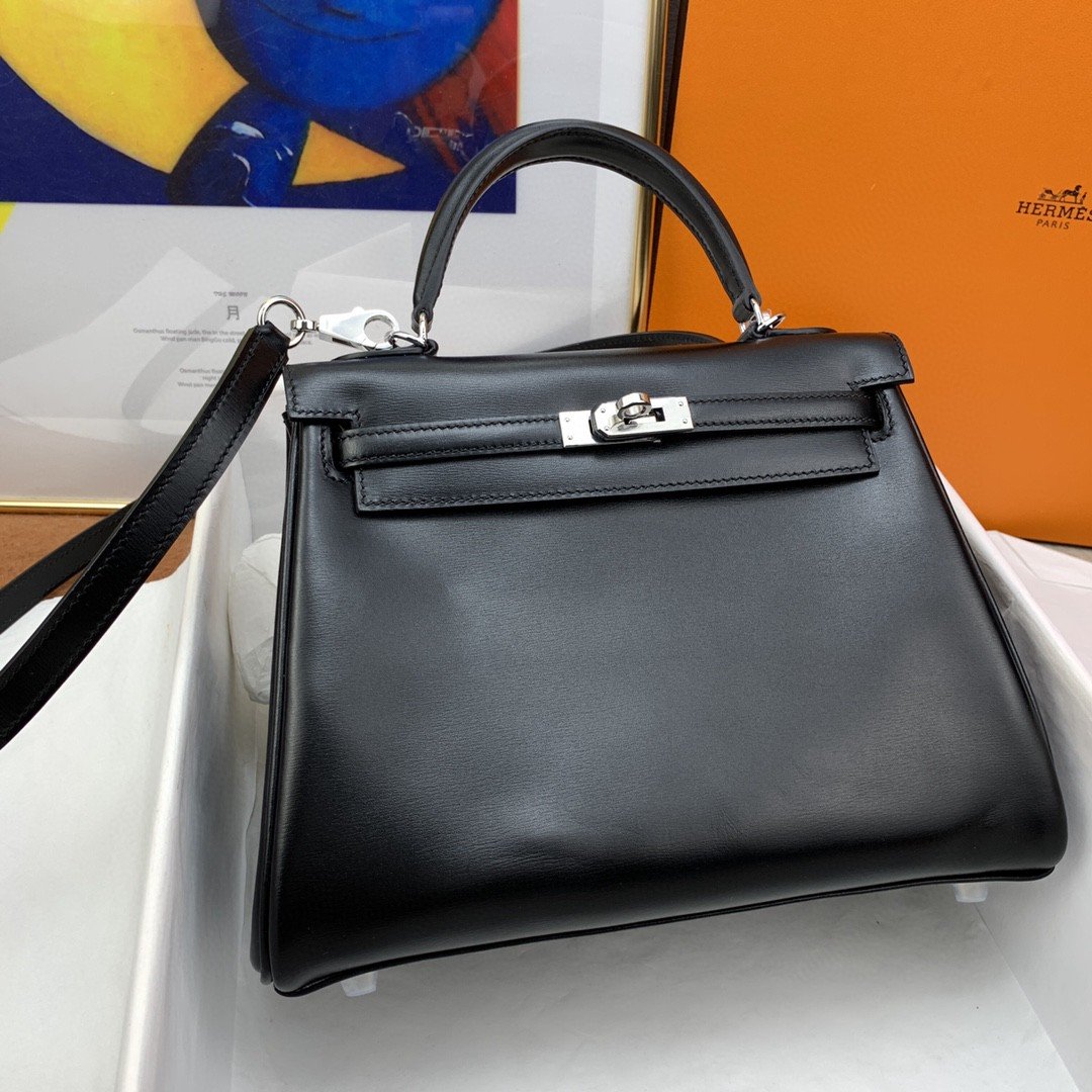 Top Quality Kelly Swift Bag For Women Black Shoulder Bag