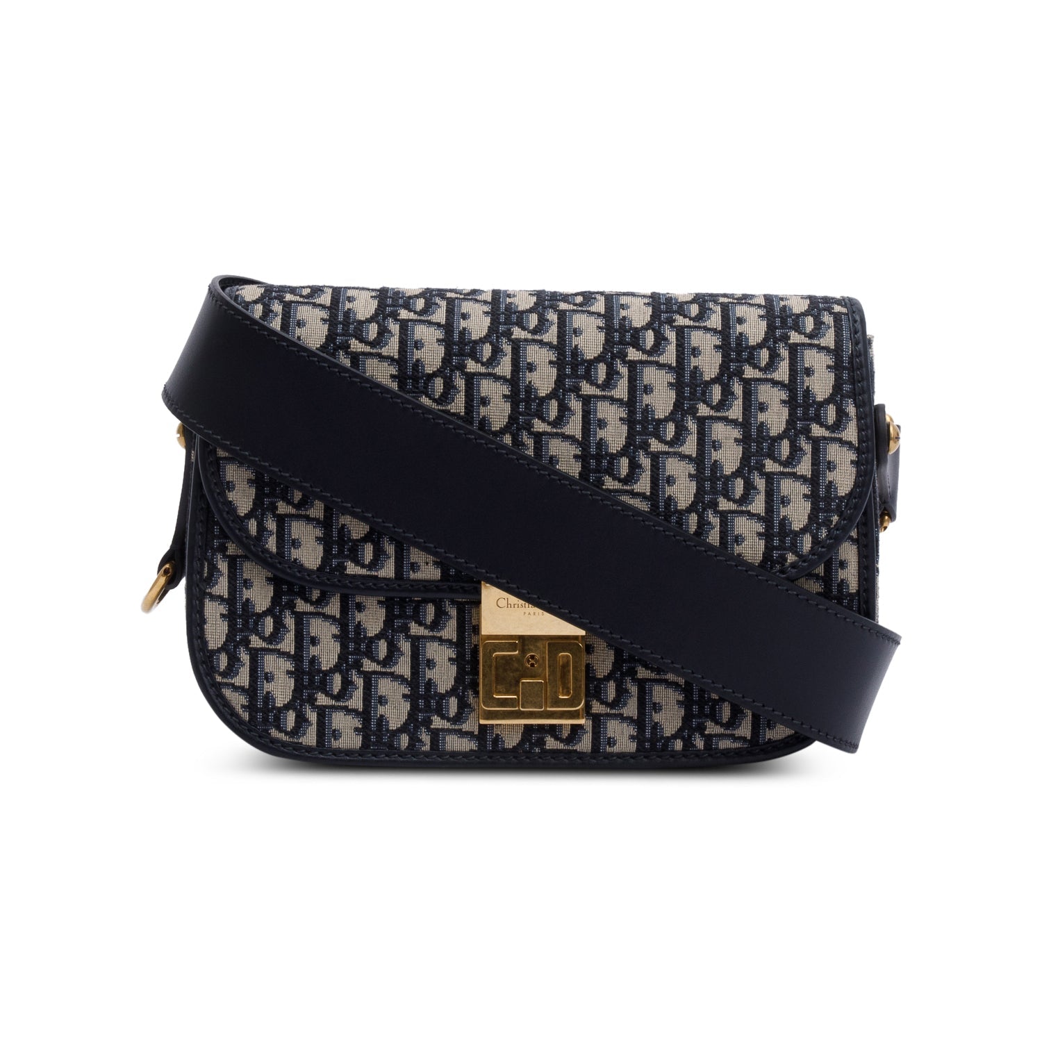 Dior Christian Oblique Crossbody Bag Flap