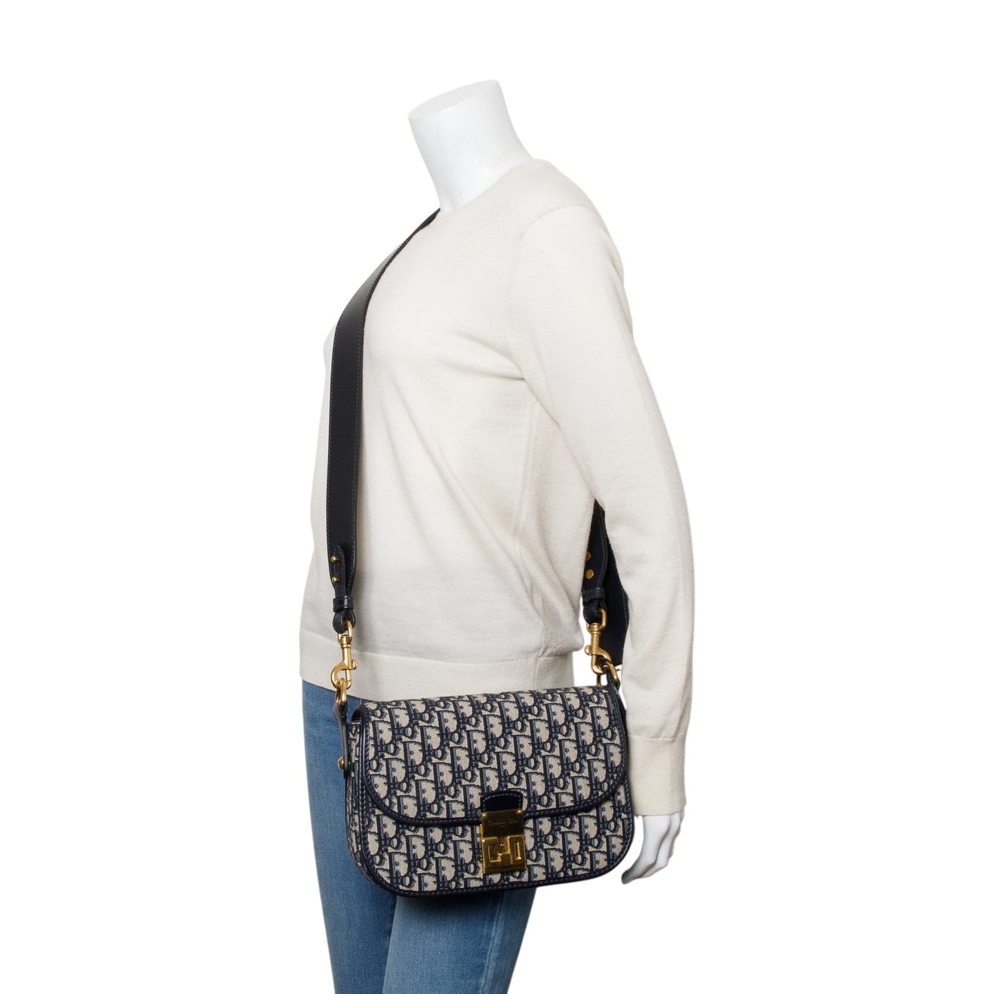 Dior Christian Oblique Crossbody Bag Flap