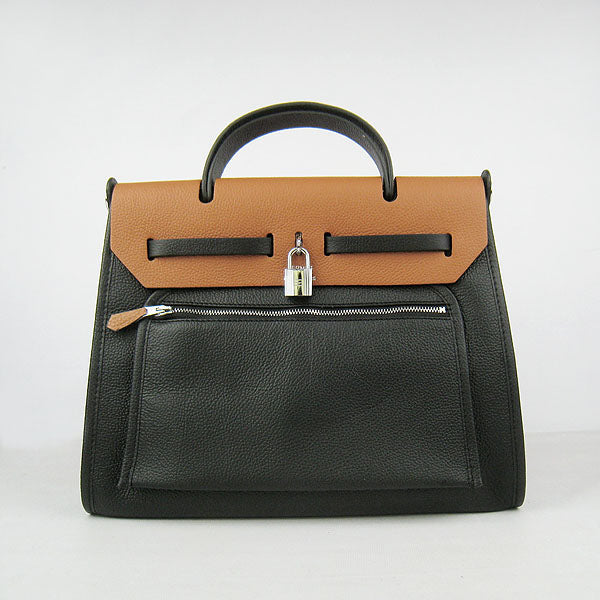 Hermes Luxury Herbag Ladies Way Cow Leather Travel Bag