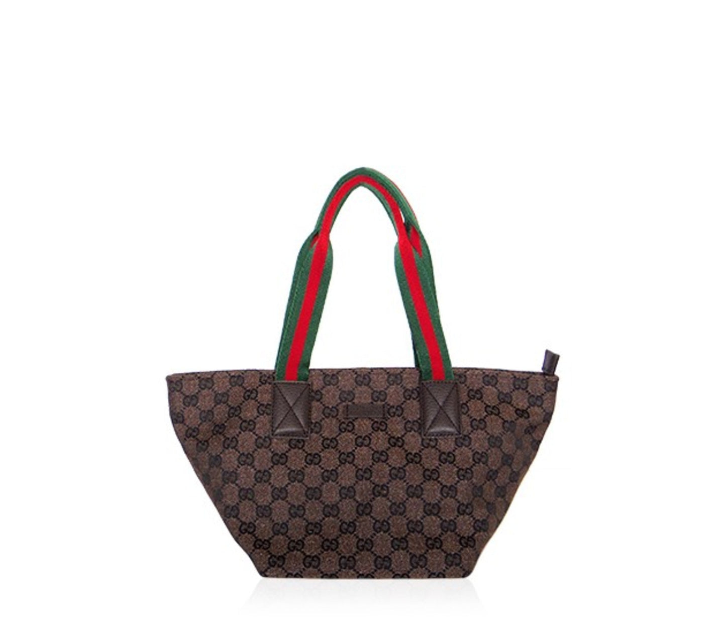 GUCCI GG PRINT SMALL FABRIC SHOPPER BAG