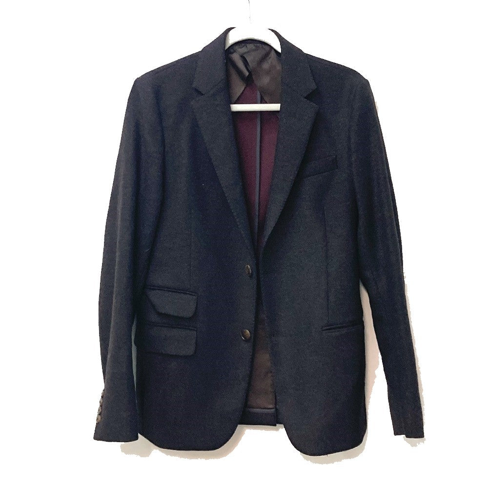 Gucci Jacket tailored 48 Wool Brown Apparel