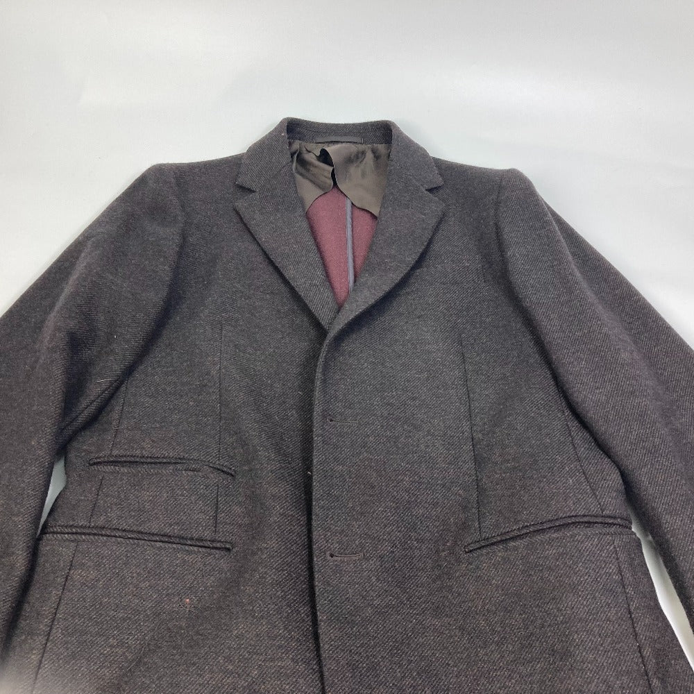 Gucci Jacket tailored 48 Wool Brown Apparel