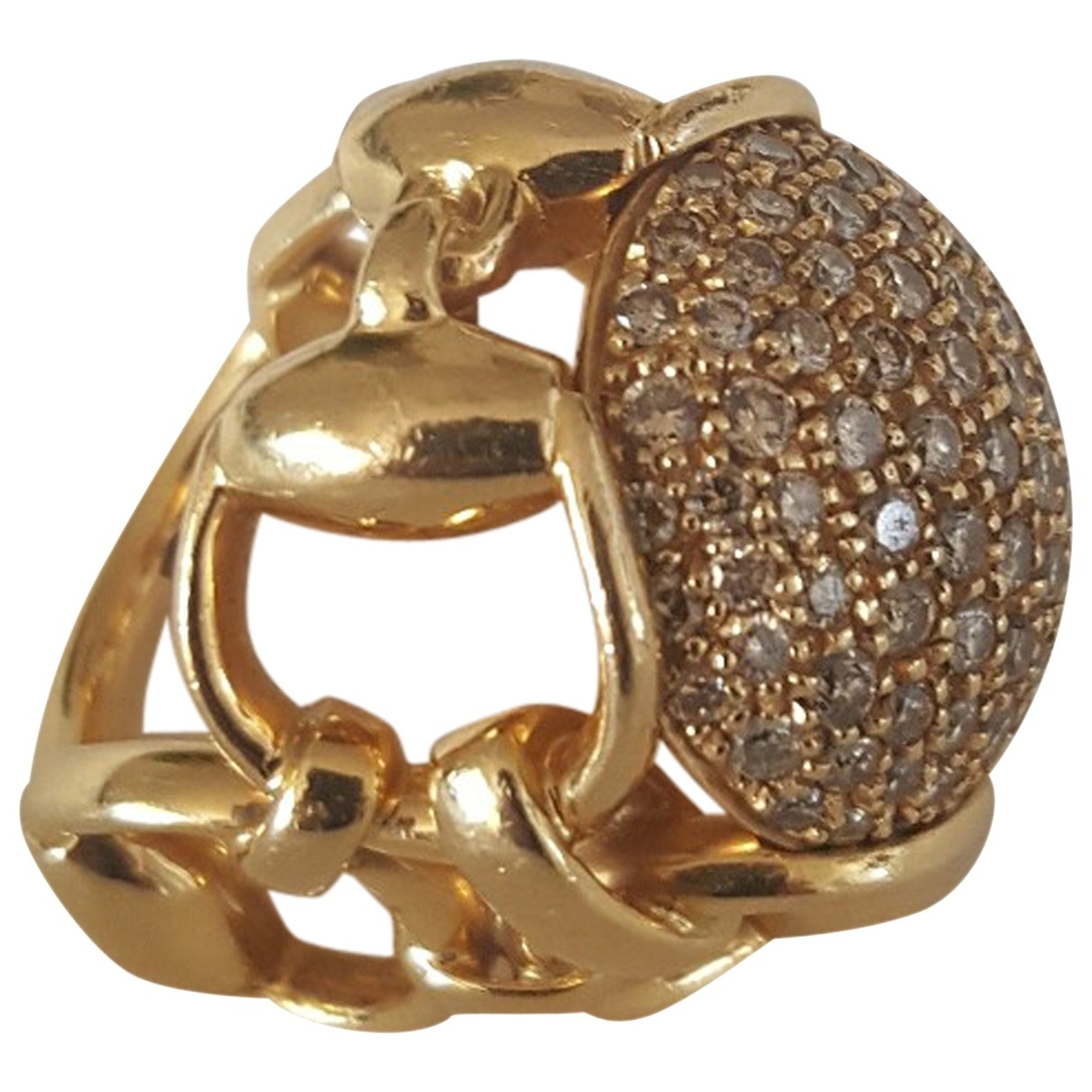 Gucci mors gold yellow gold rings
