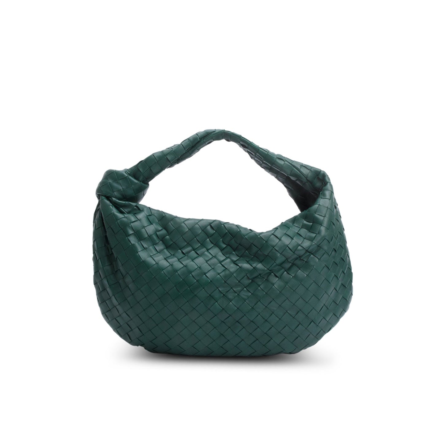 Bottega Veneta Intrecciato Classic Jodie Hobo Bag Leather Green Travel Bag