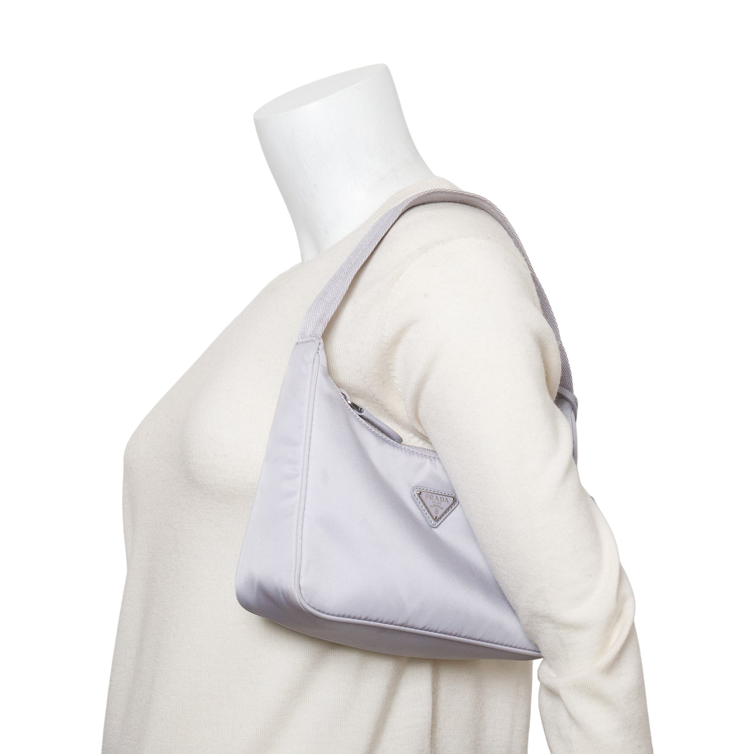 Prada Purple Re Edition Re Bag Nylon Mini Travel Bag