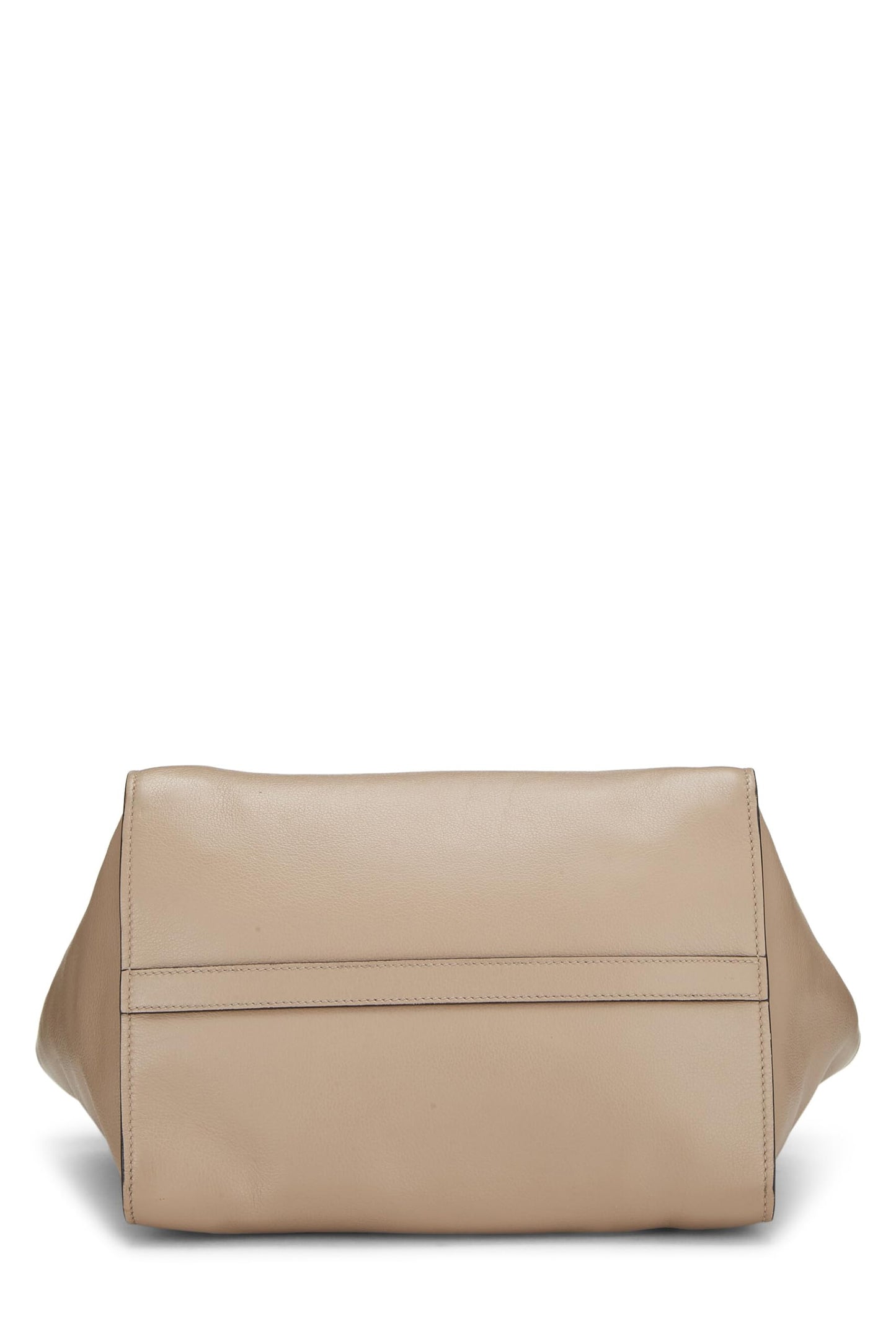 Prada Daino Trapeze Tote Vitello Beige Tote Bag