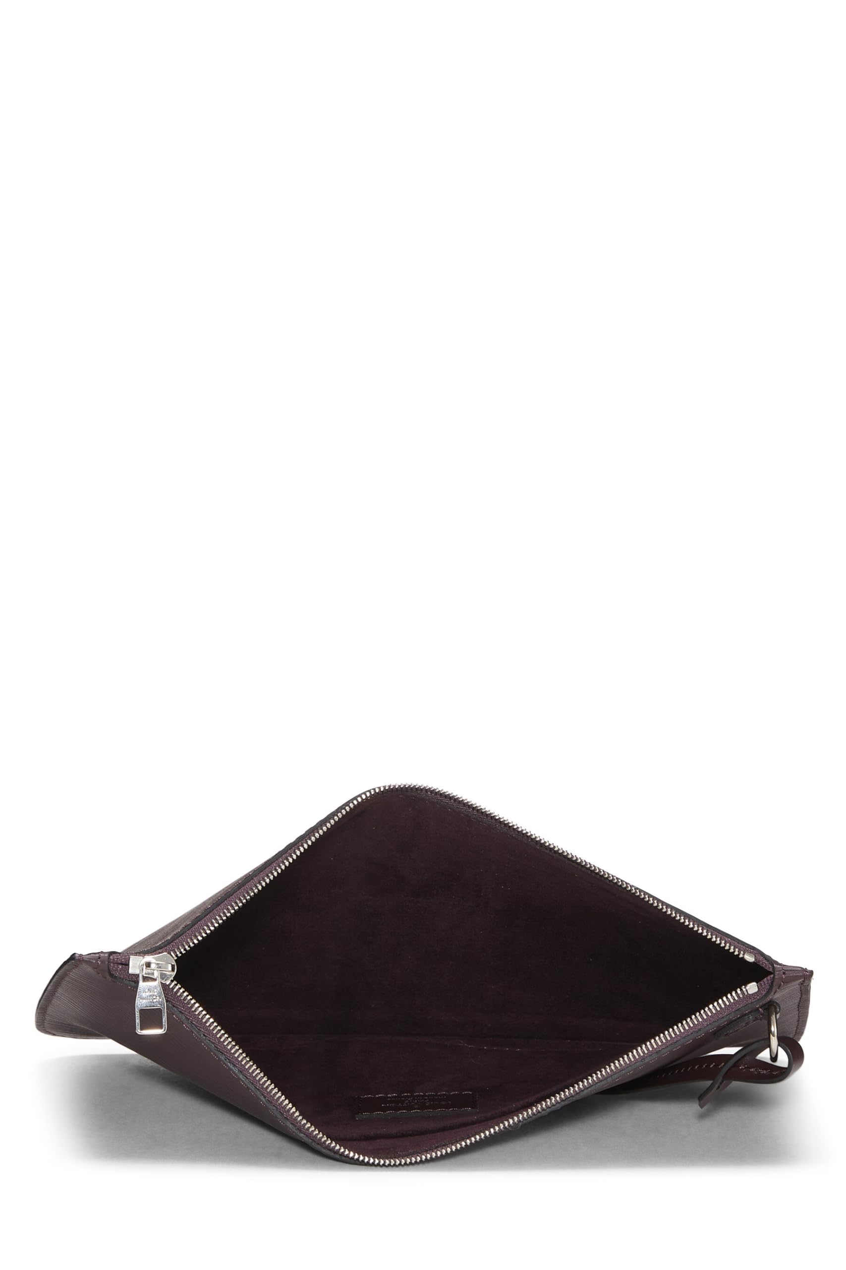 Louis Vuitton,  Purple Epi Neverfull Pouch MM, Purple