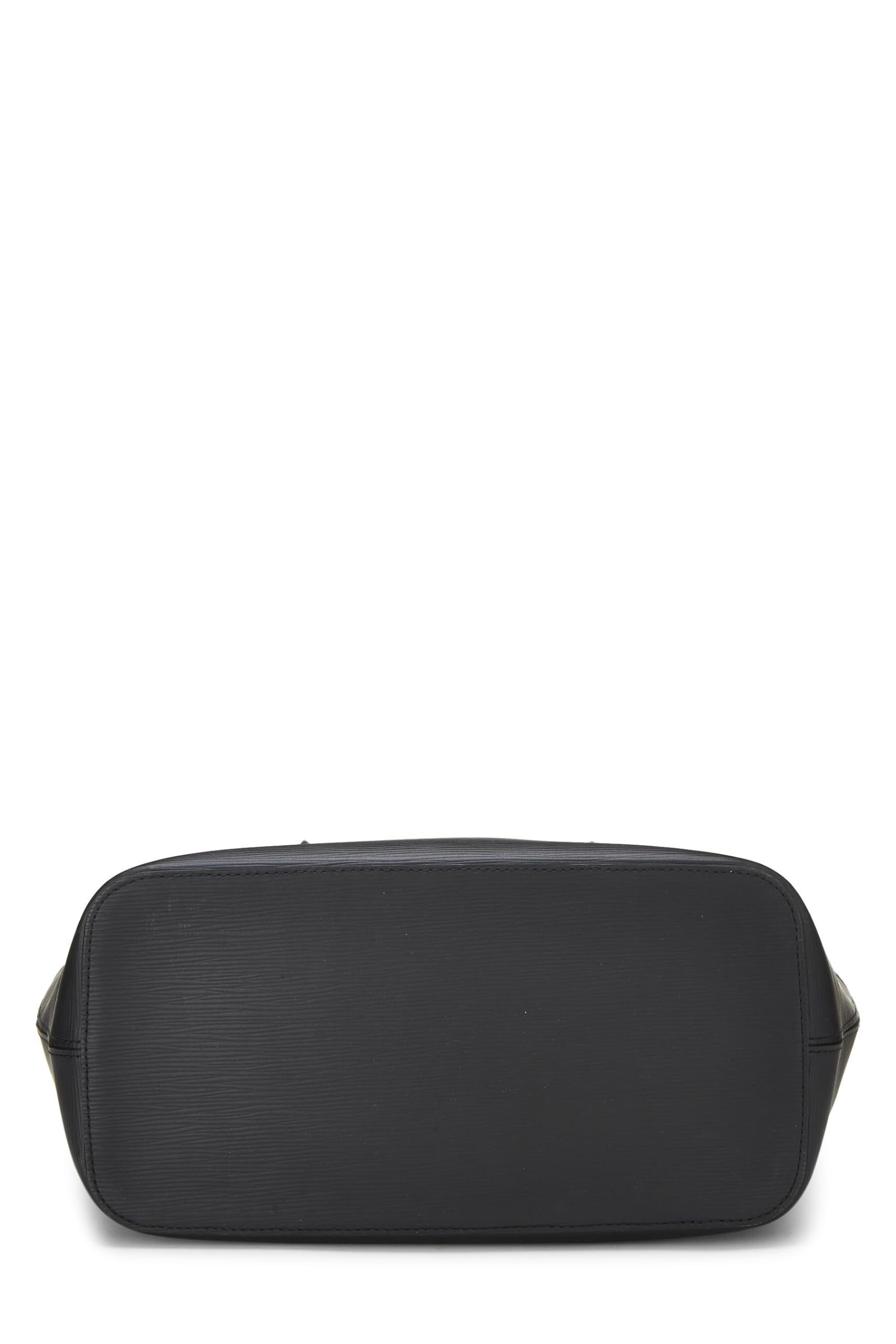 Louis Vuitton,  Black Epi Neo Neverfull MM, Black