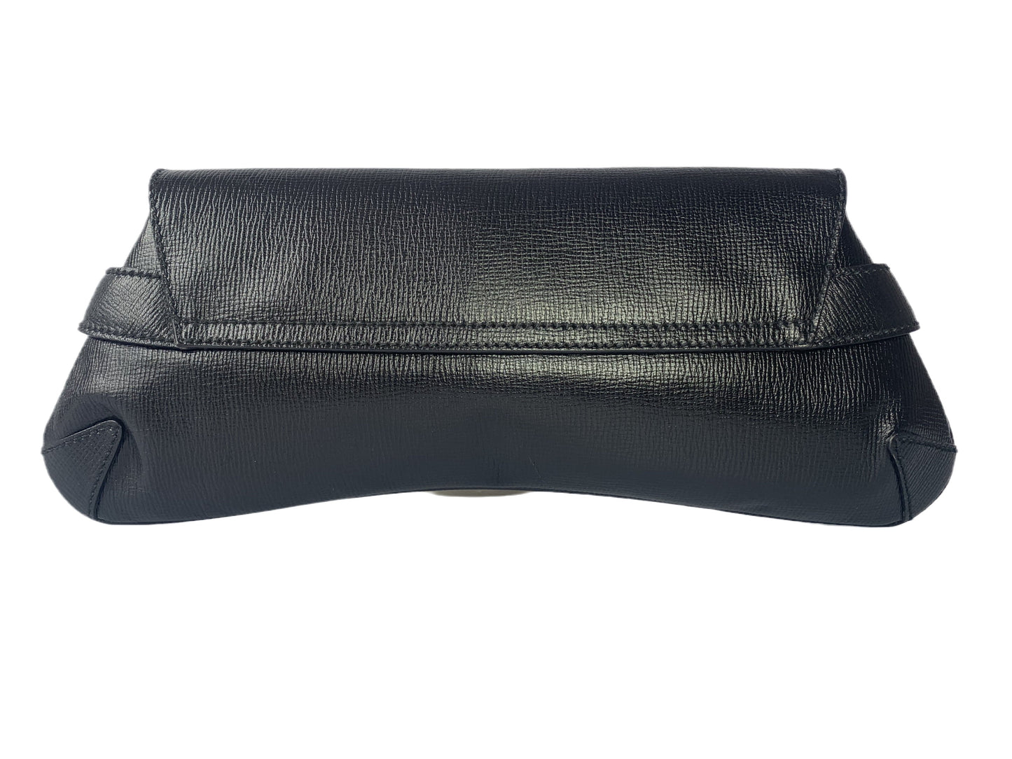 Gucci Horsebit Leather Black Large Chain Shoulder Bag Black Leather