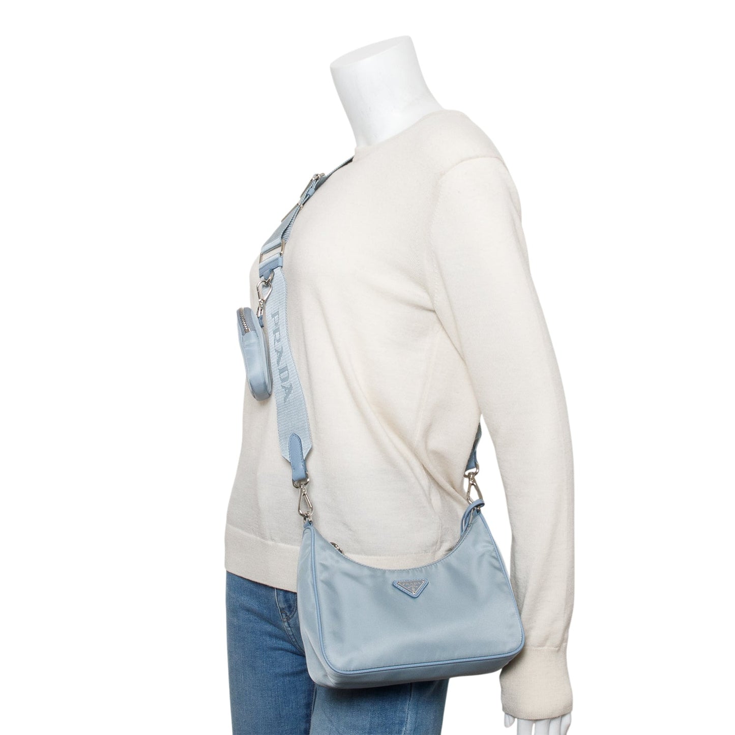 Prada Re Edition Re Shoulder Bag Nylon Blue