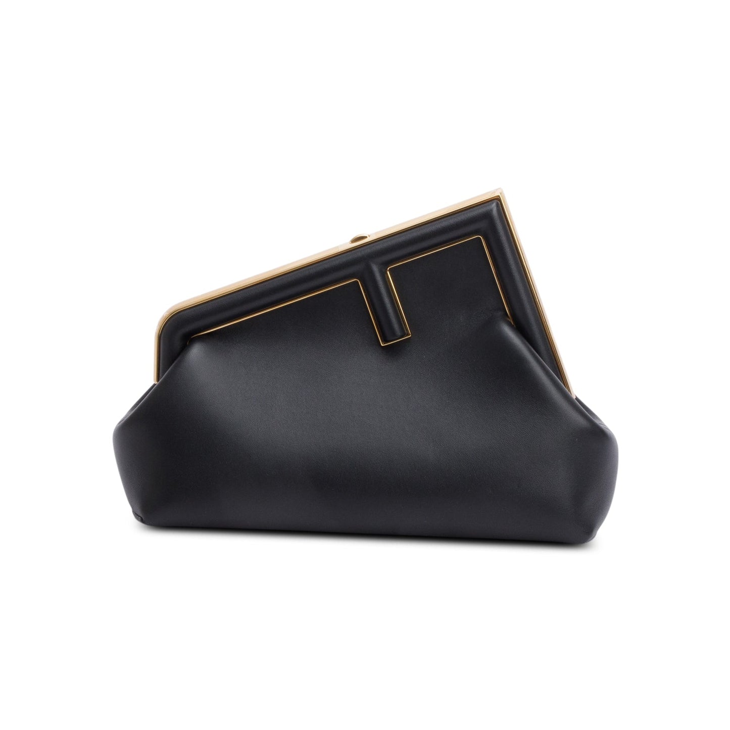 Fendi Nappa First Bag Leather Black Travel Bag