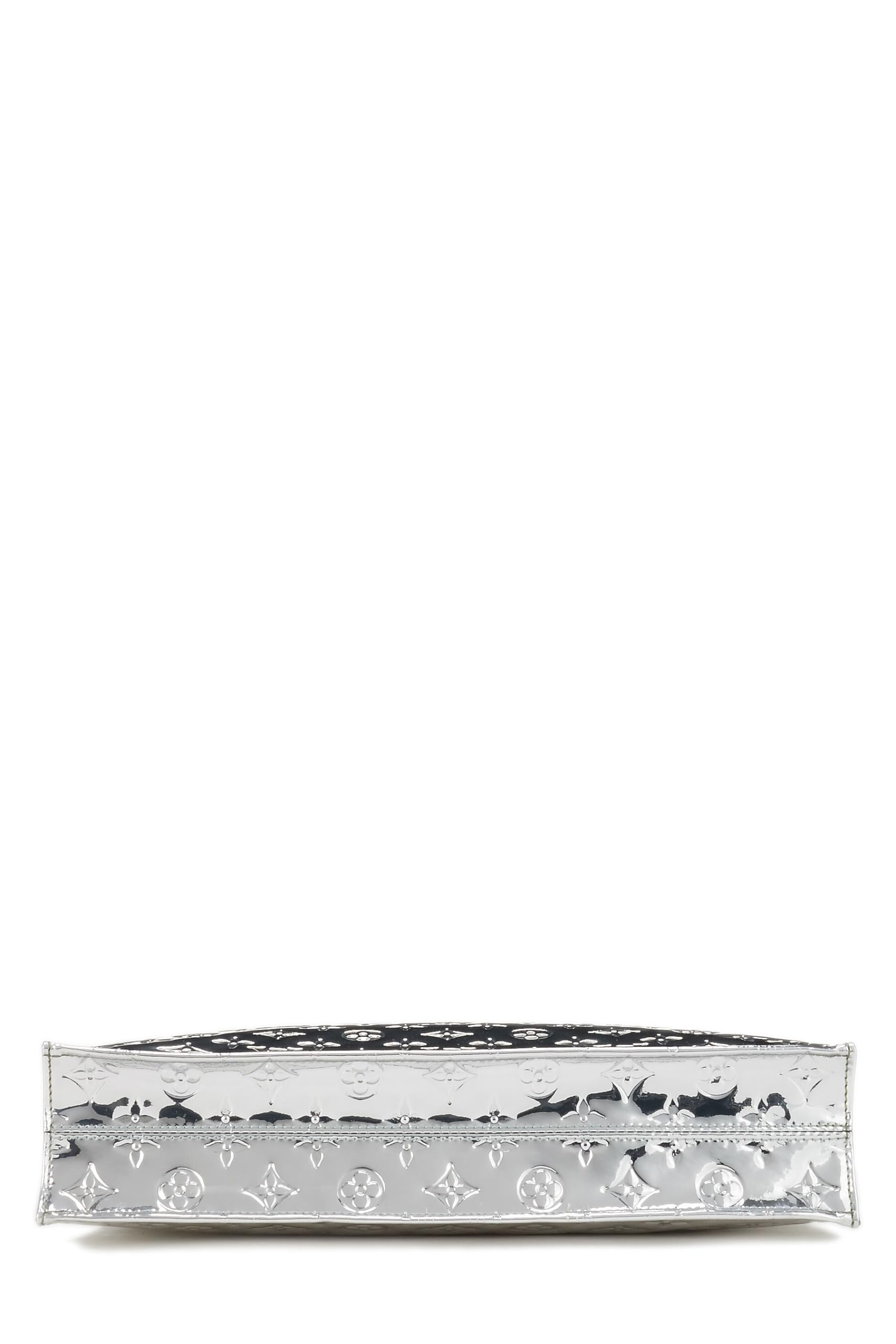 Louis Vuitton,  Silver Monogram Miroir Sac Plat, Silver