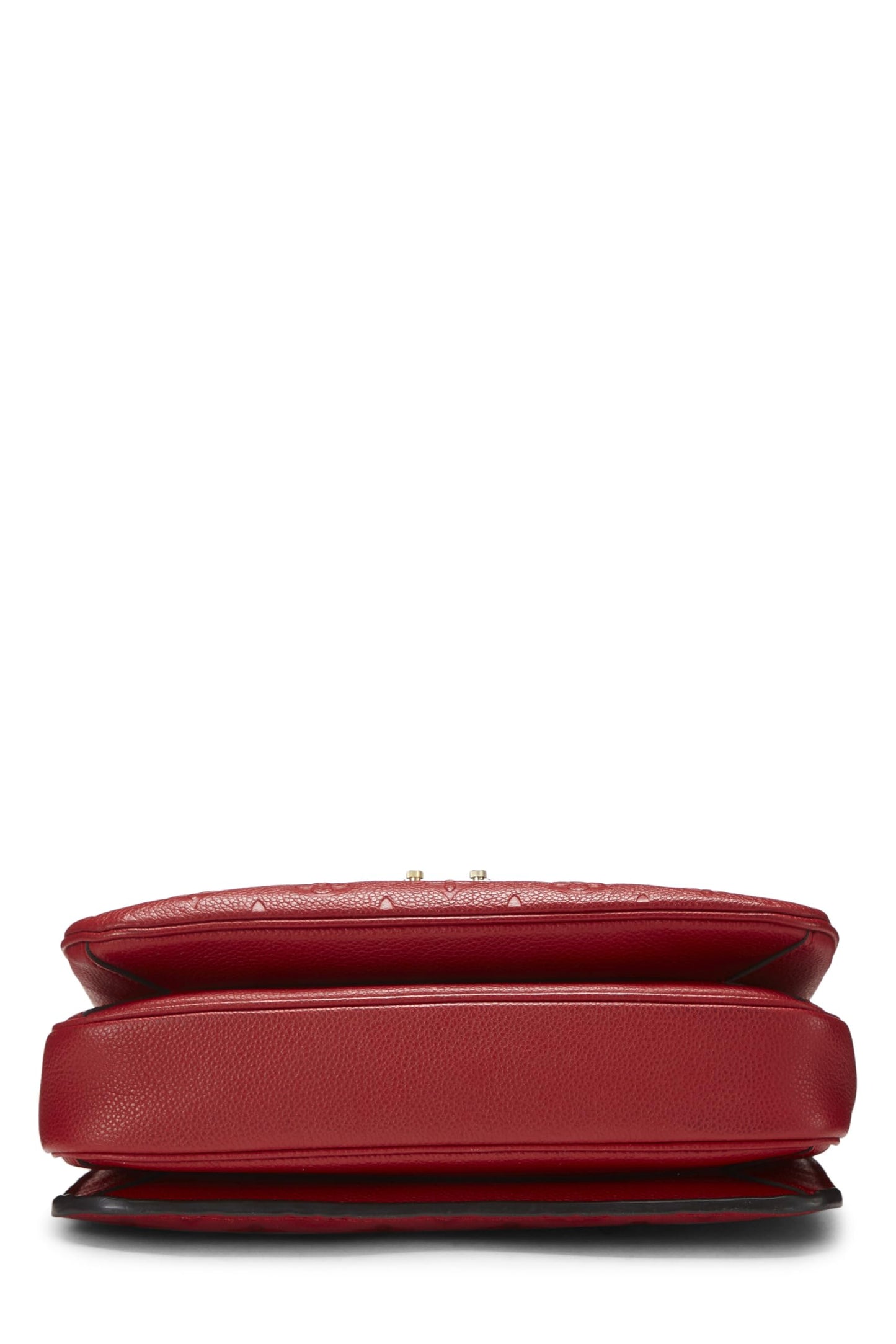Louis Vuitton,  Cherry Monogram Empreinte Pochette Metis, Red