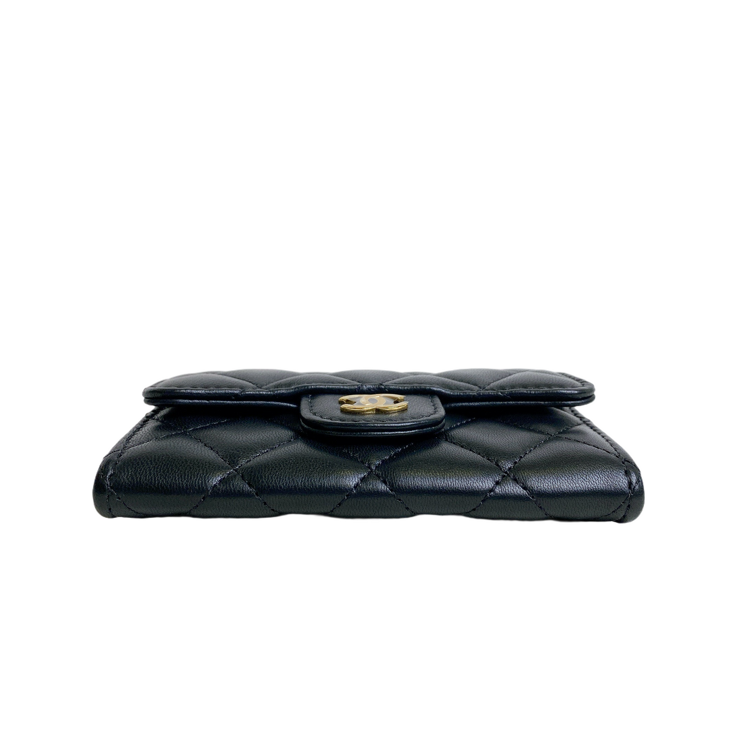CHANEL CF CARD HOLDER LAMBSKIN