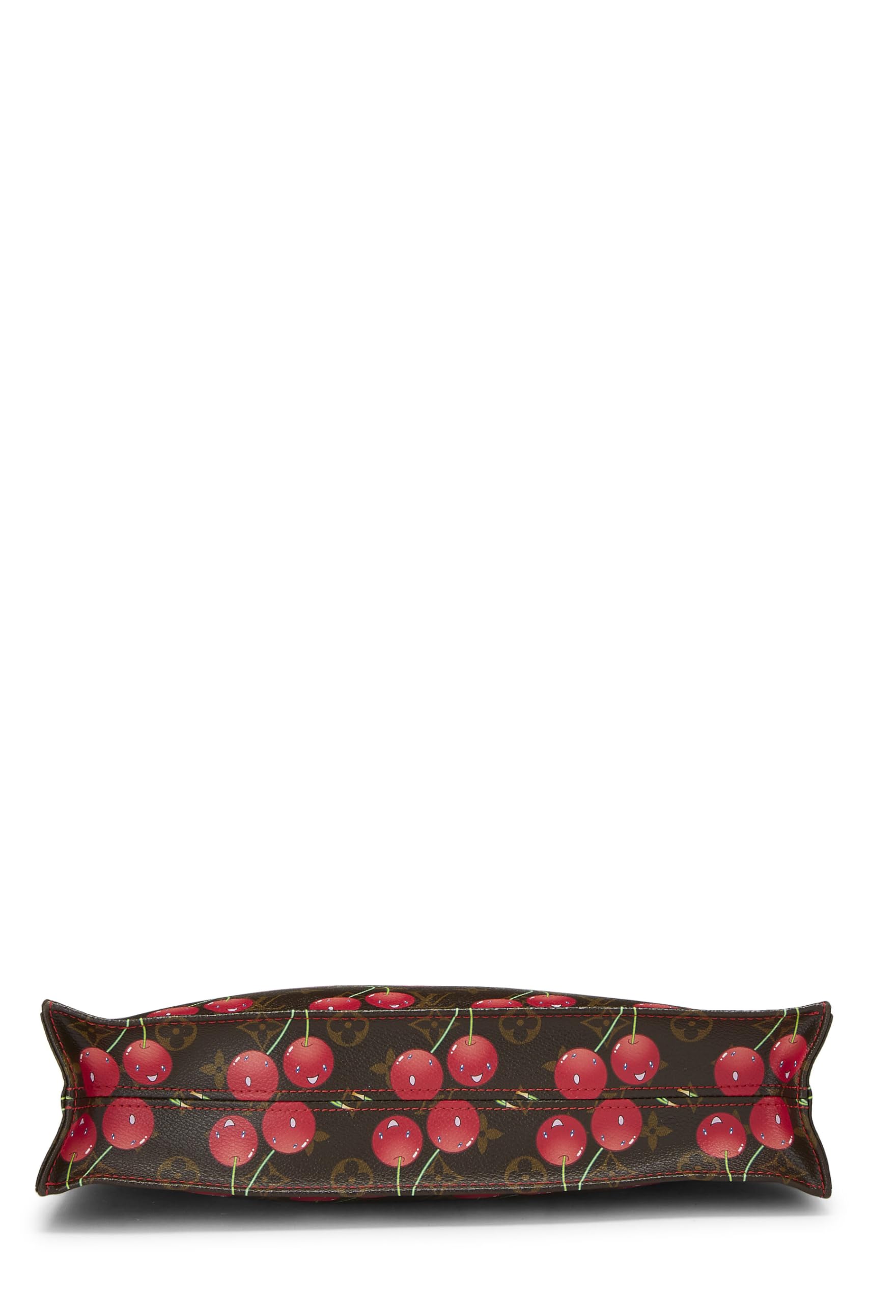 Louis Vuitton,  Takashi Murakami x Louis Vuitton Monogram Cerises Sac Plat, Brown