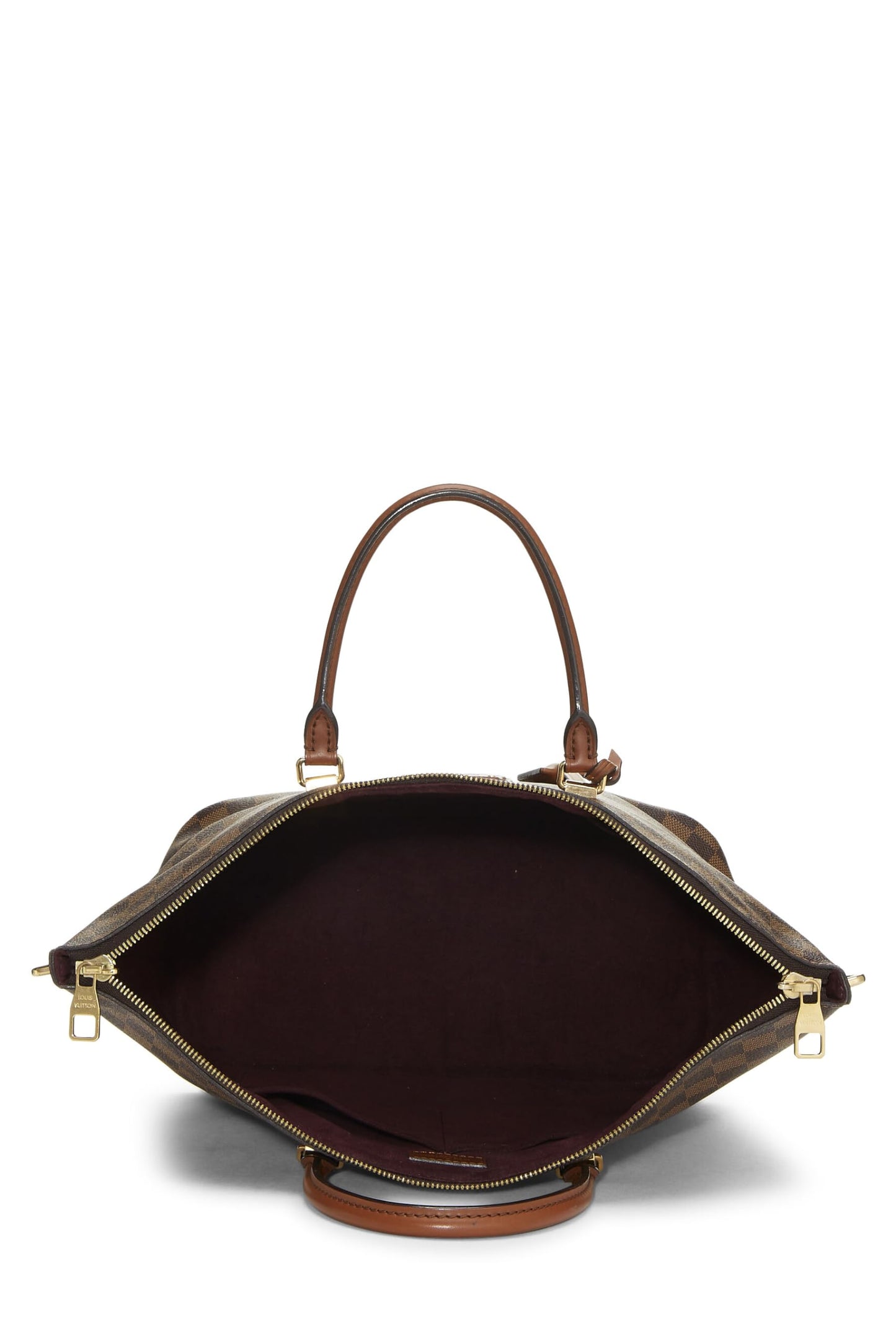 Louis Vuitton,  Damier Ebene Belmont, Brown