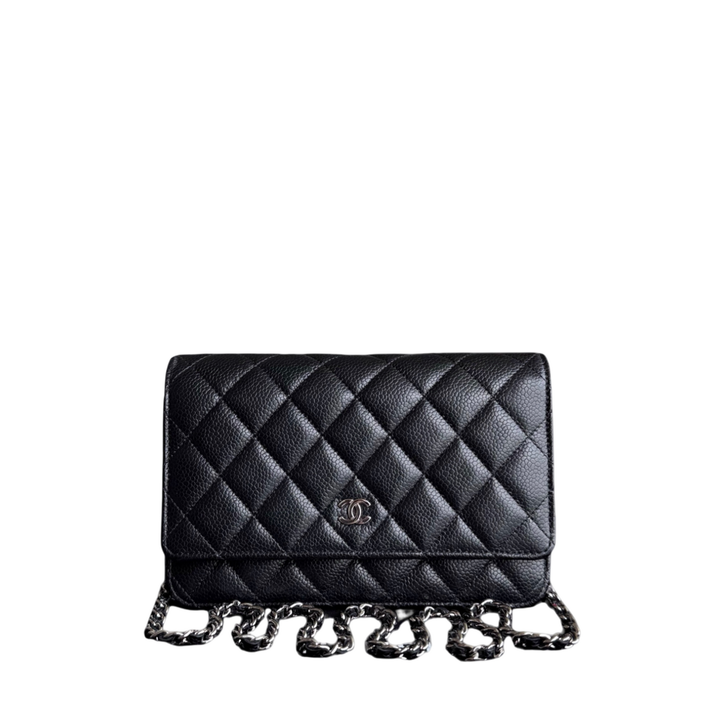 Chanel WOC - Bag Wallet On Chain Caviar Quilted Black Handbag