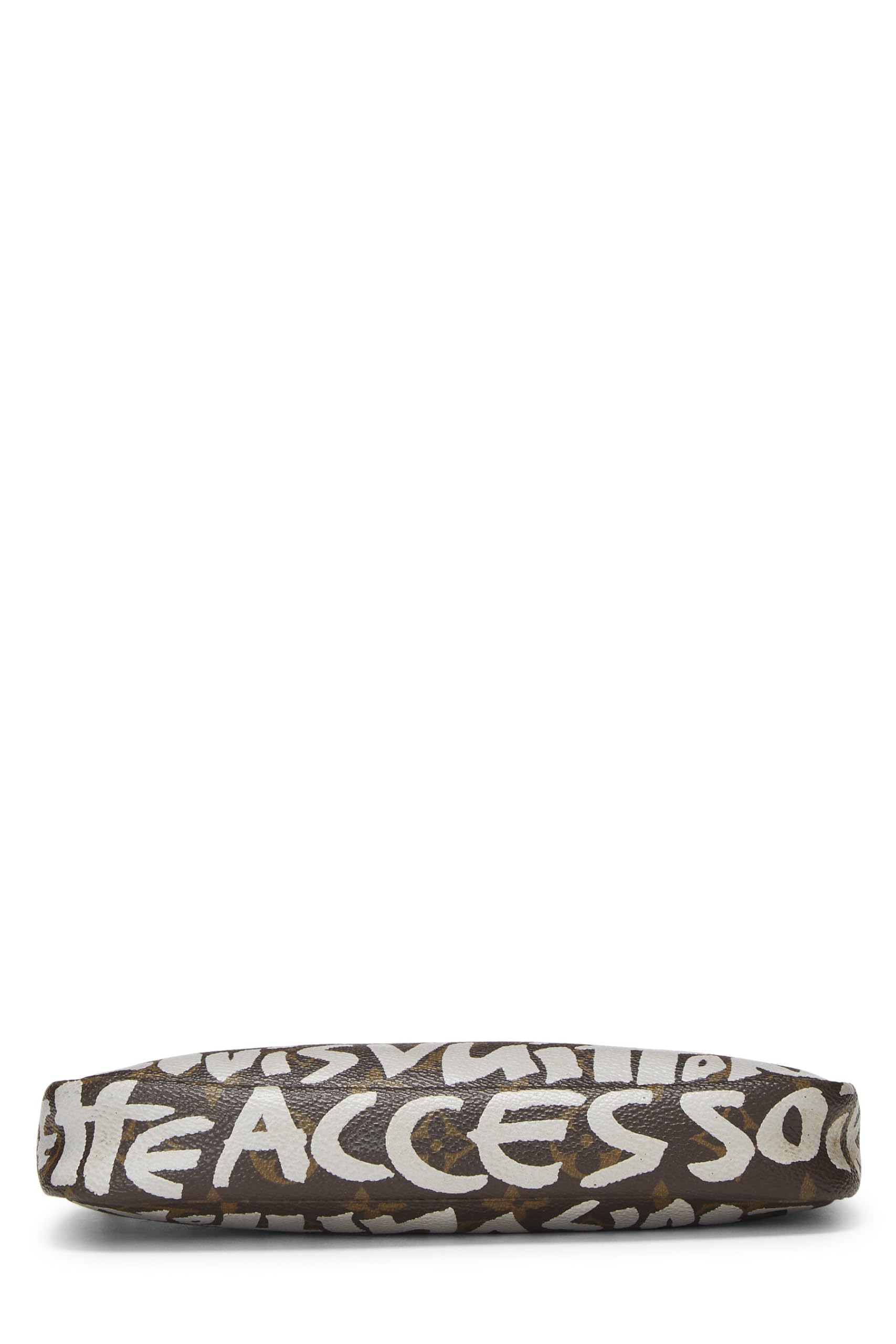 Louis Vuitton,  Stephen Spro  x Louis Vuitton Grey Monogram Graffiti Pochette Accessories, Grey