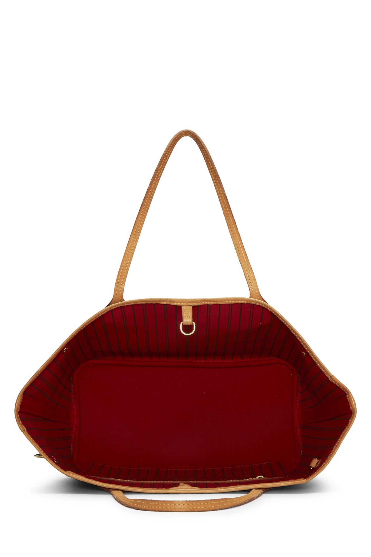 Louis Vuitton,  Red Monogram Canvas Neverfull MM, Red