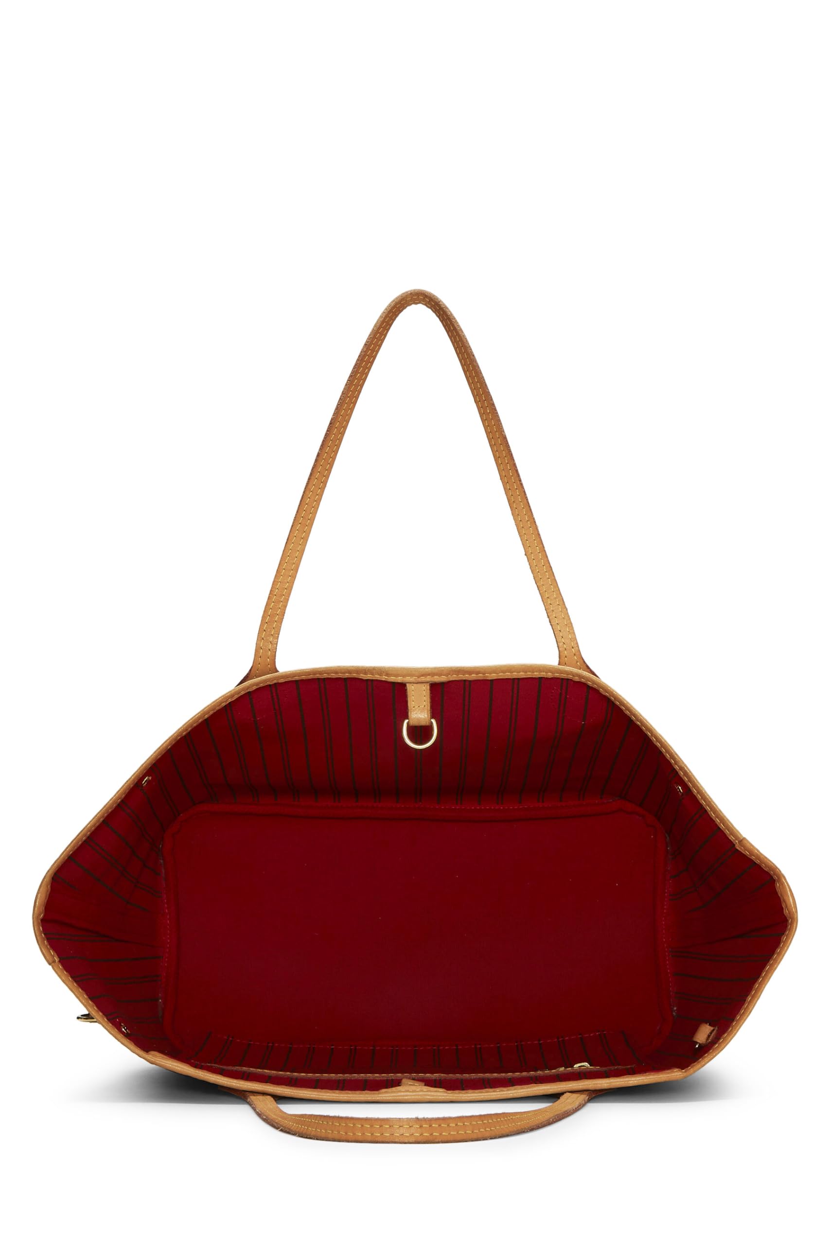Louis Vuitton,  Red Monogram Canvas Neverfull MM, Red