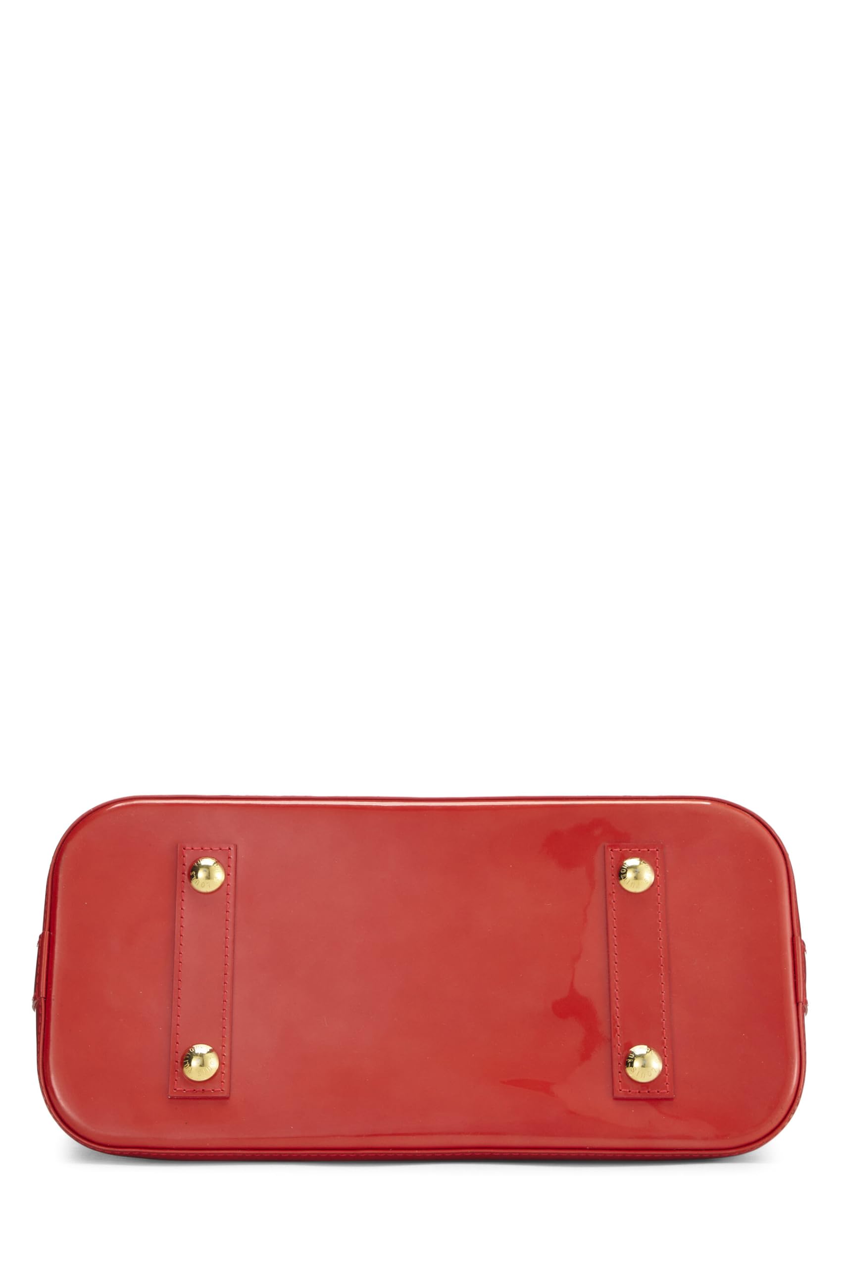 Louis Vuitton,  Orange Sunset Monogram Vernis Alma GM, Orange
