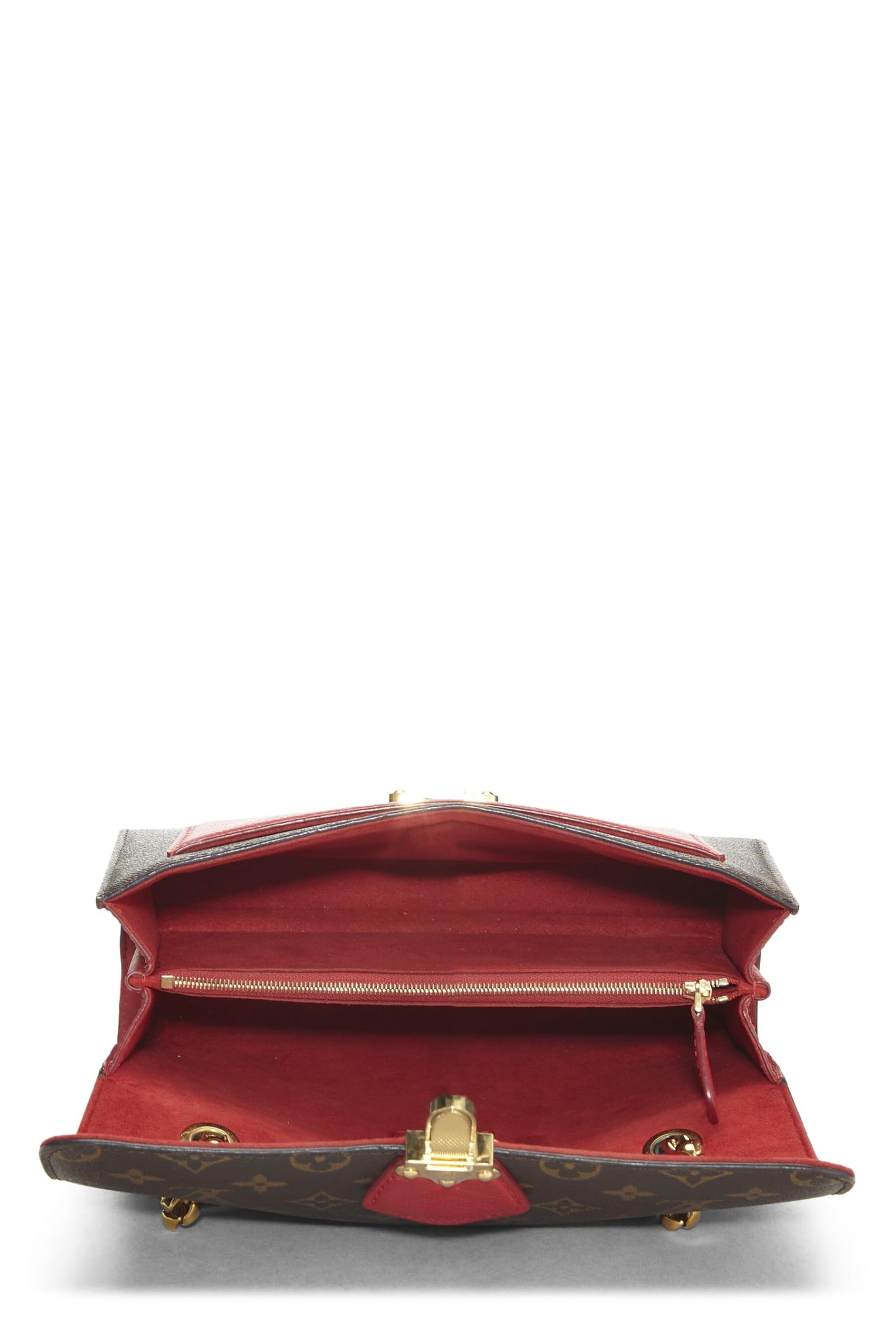 Louis Vuitton,  Red Monogram Canvas Victoire, Red