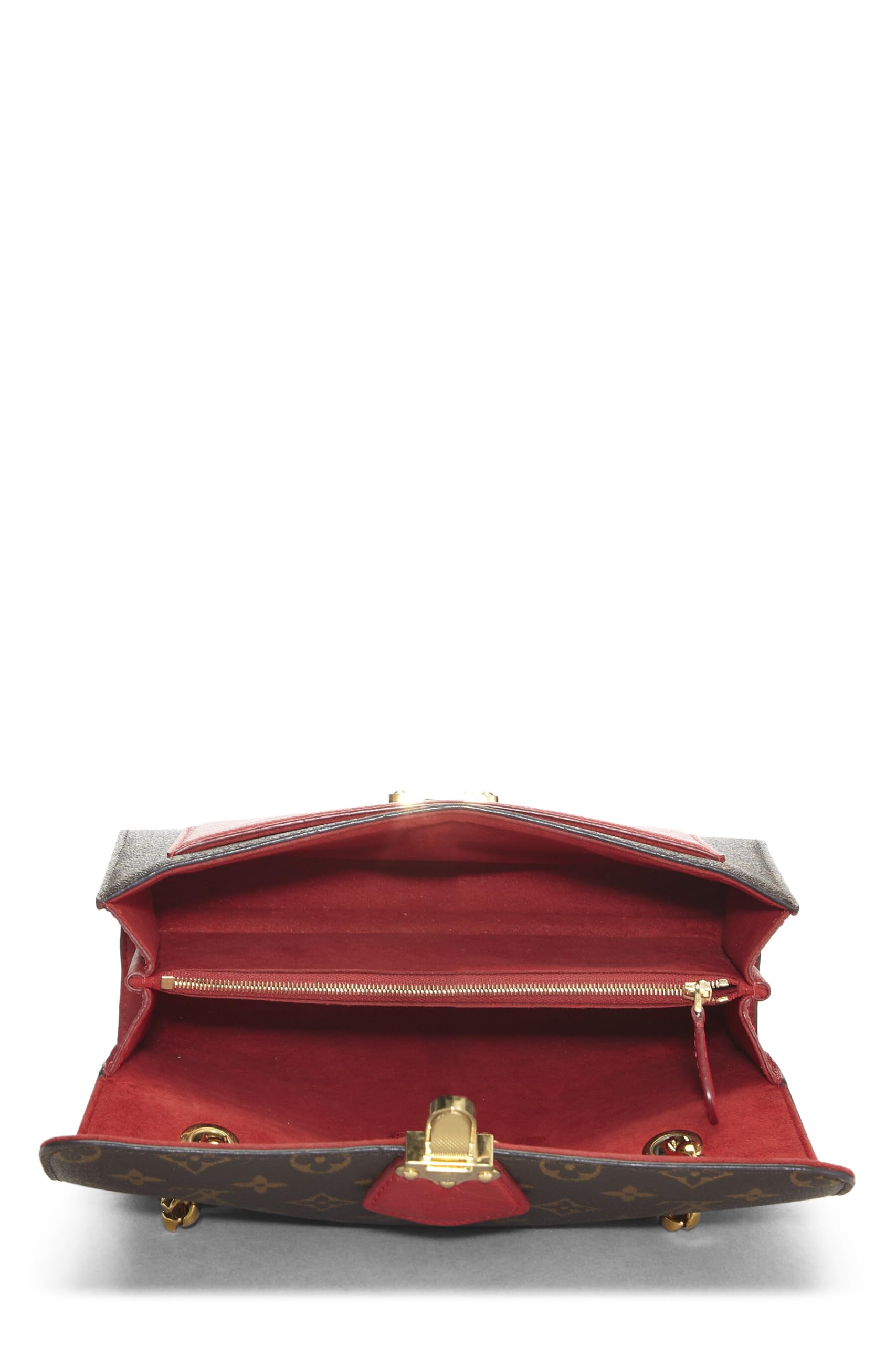 Louis Vuitton,  Red Monogram Canvas Victoire, Red
