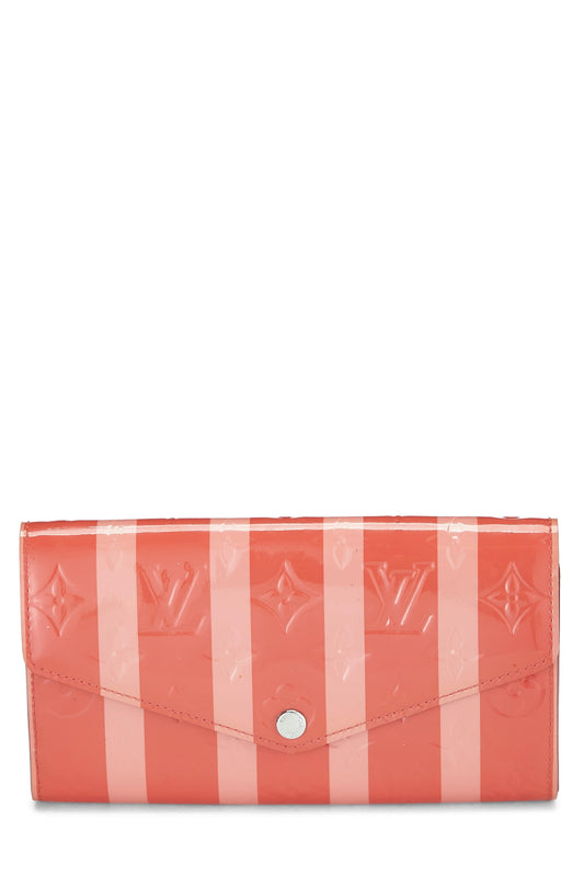 Louis Vuitton,  Poppy Rayures Monogram Vernis Sarah NM, Pink