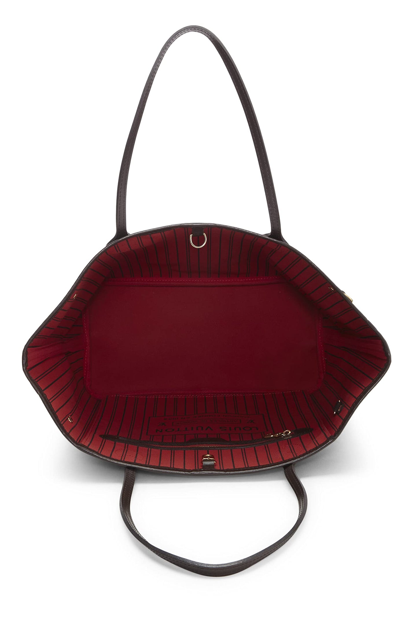 Louis Vuitton,  Damier Ebene Neverfull MM, Brown