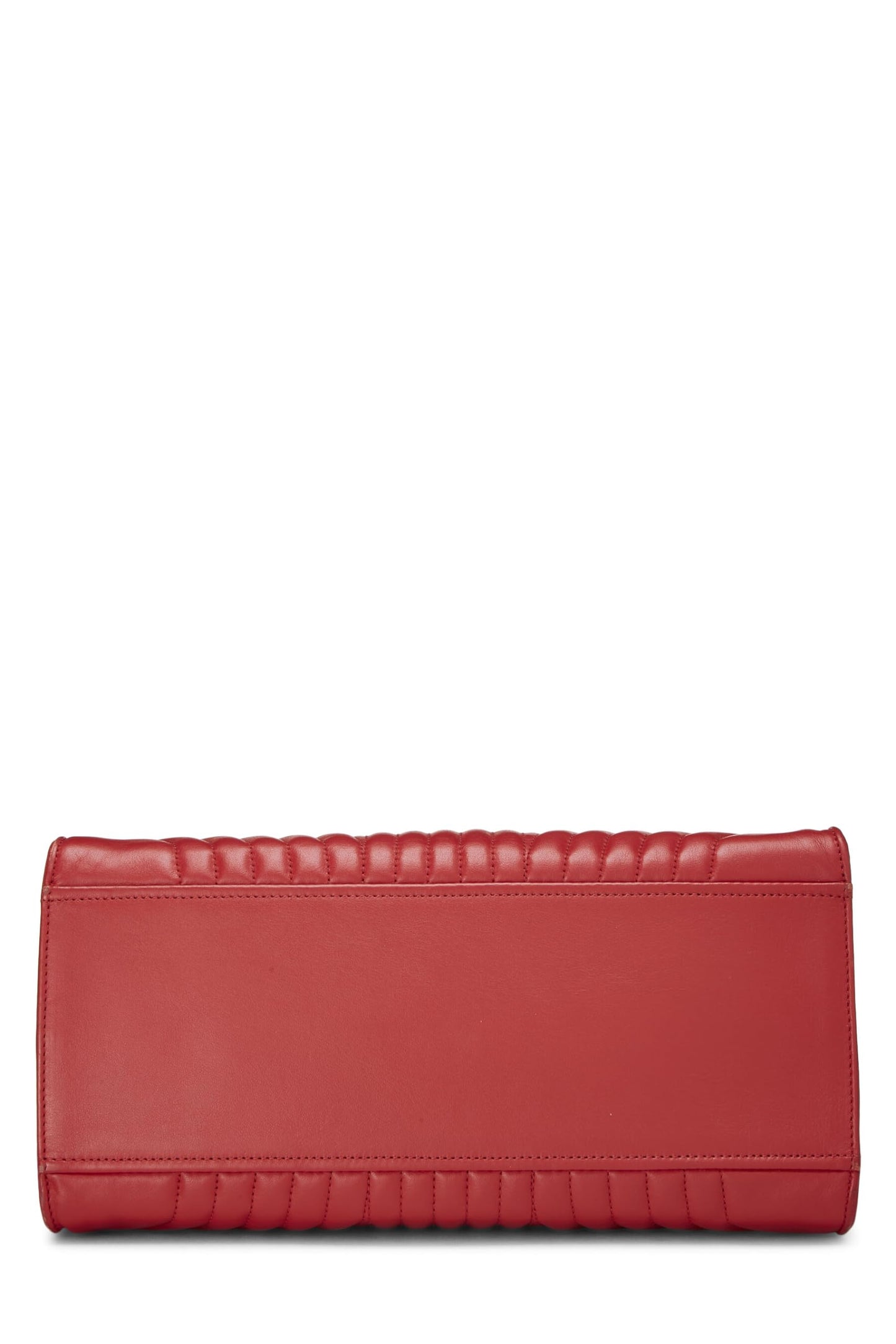 Prada Calfskin Diagramme Tote Red Tote Bag