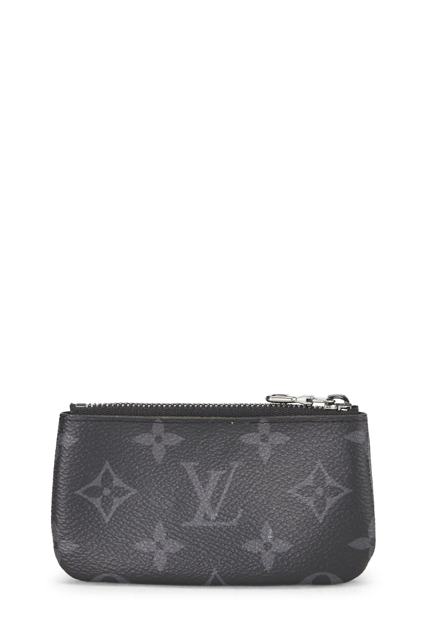 Louis Vuitton,  Monogram Eclipse Reverse Pochette Clefs, Black