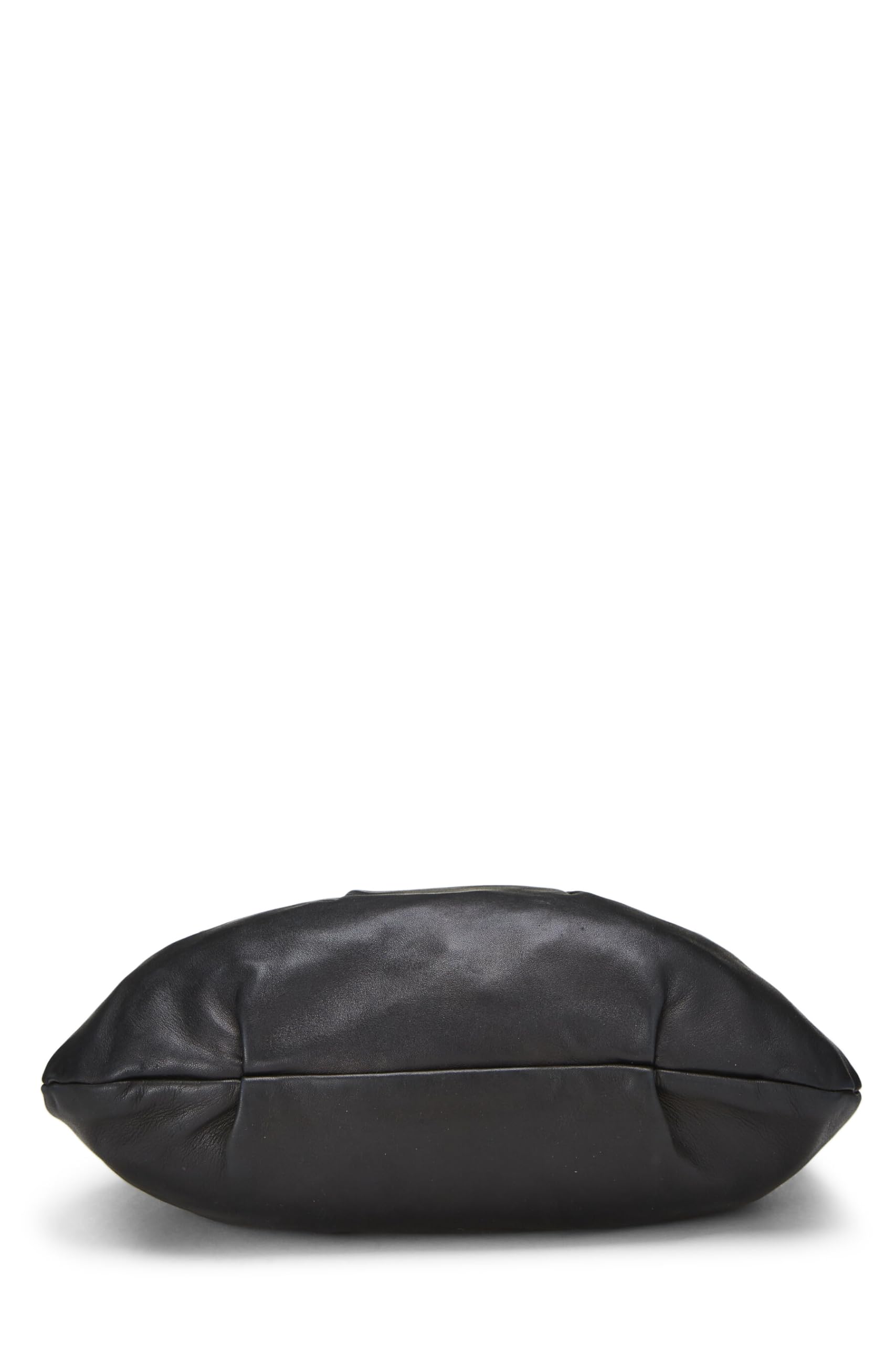 Prada Calfskin Convertible Handbag Black Travel Bag