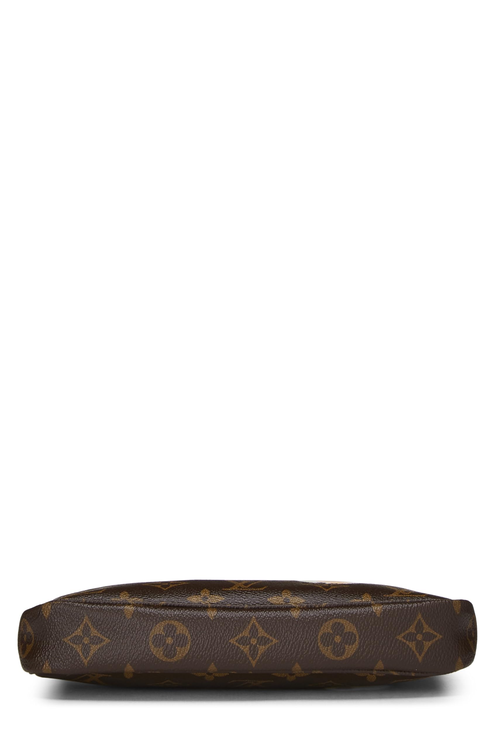 Louis Vuitton,  Takashi Murakami x Louis Vuitton Monogram Canvas Panda Pochette Accessoires, Brown