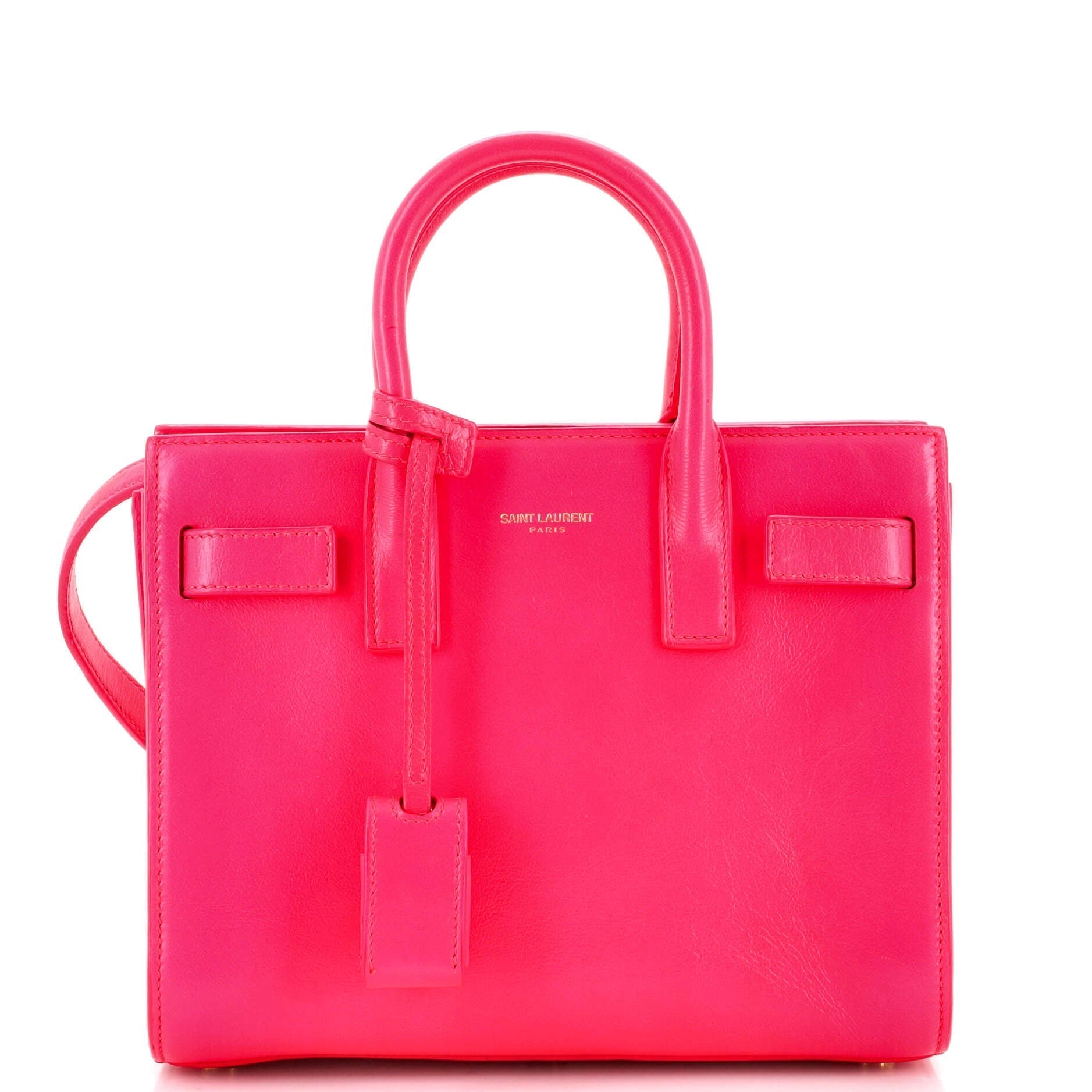 YSL Saint Laurent Saint Laurent Trending Sac De Jour Bag Leather Travel Bag Leather Nano