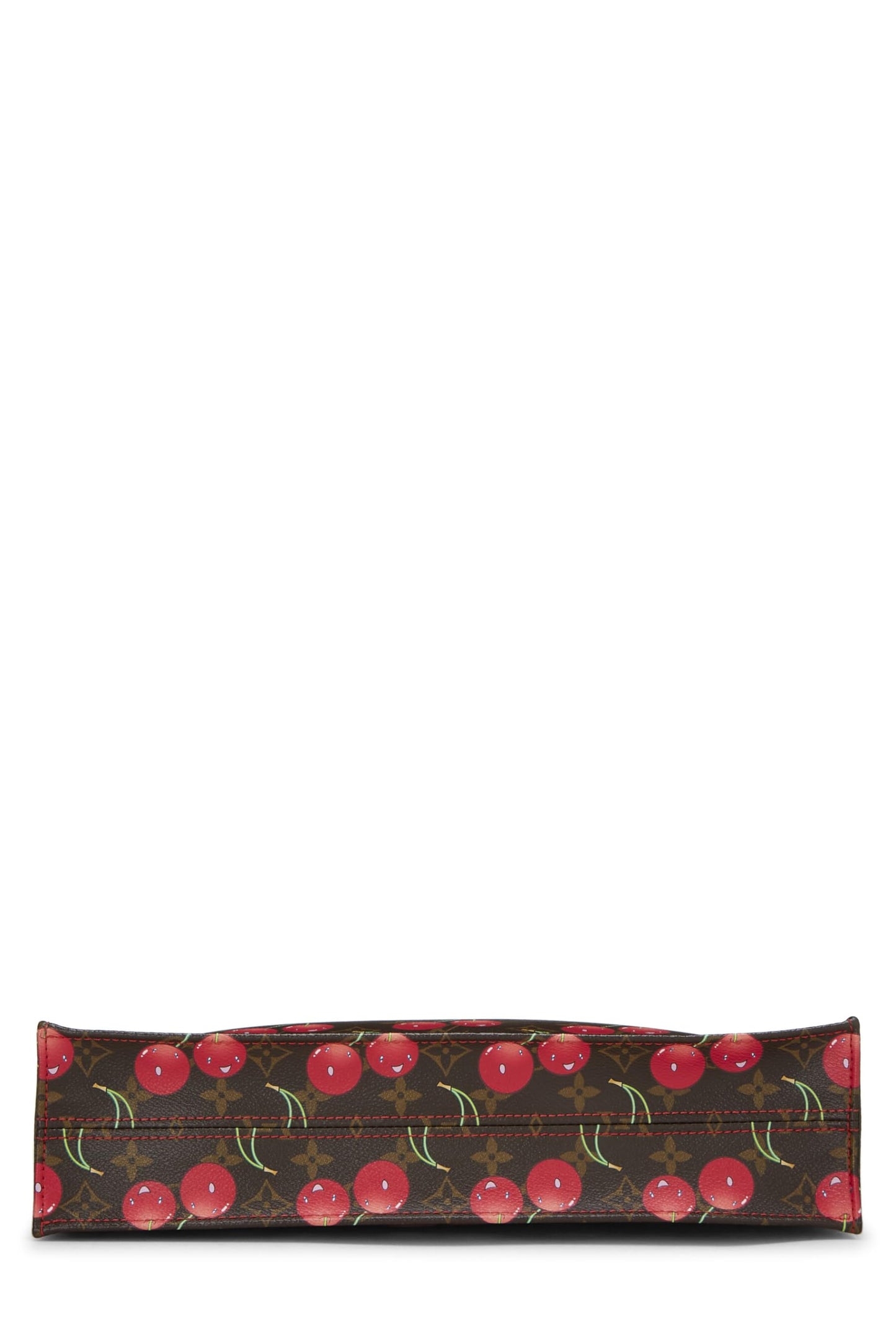 Louis Vuitton,  Takashi Murakami x Louis Vuitton Monogram Cerises Sac Plat, Brown