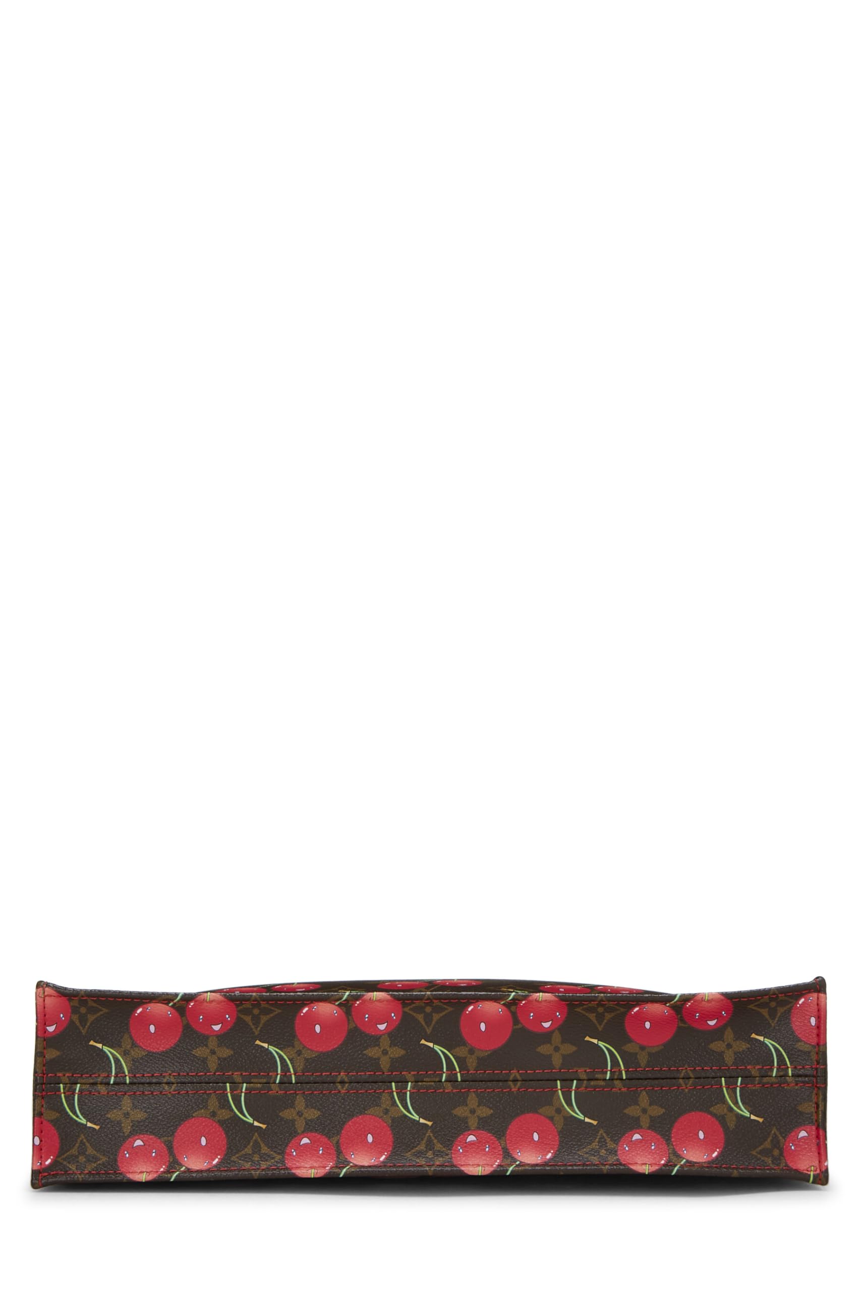 Louis Vuitton,  Takashi Murakami x Louis Vuitton Monogram Cerises Sac Plat, Brown