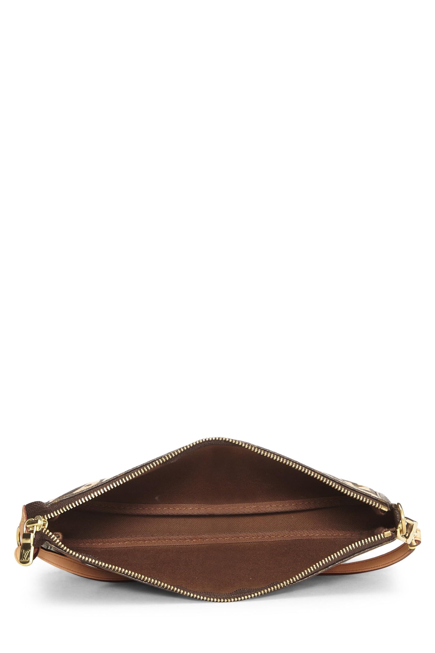 Louis Vuitton,  Stephen Spro  x Louis Vuitton Beige Monogram Graffiti Pochette, Beige