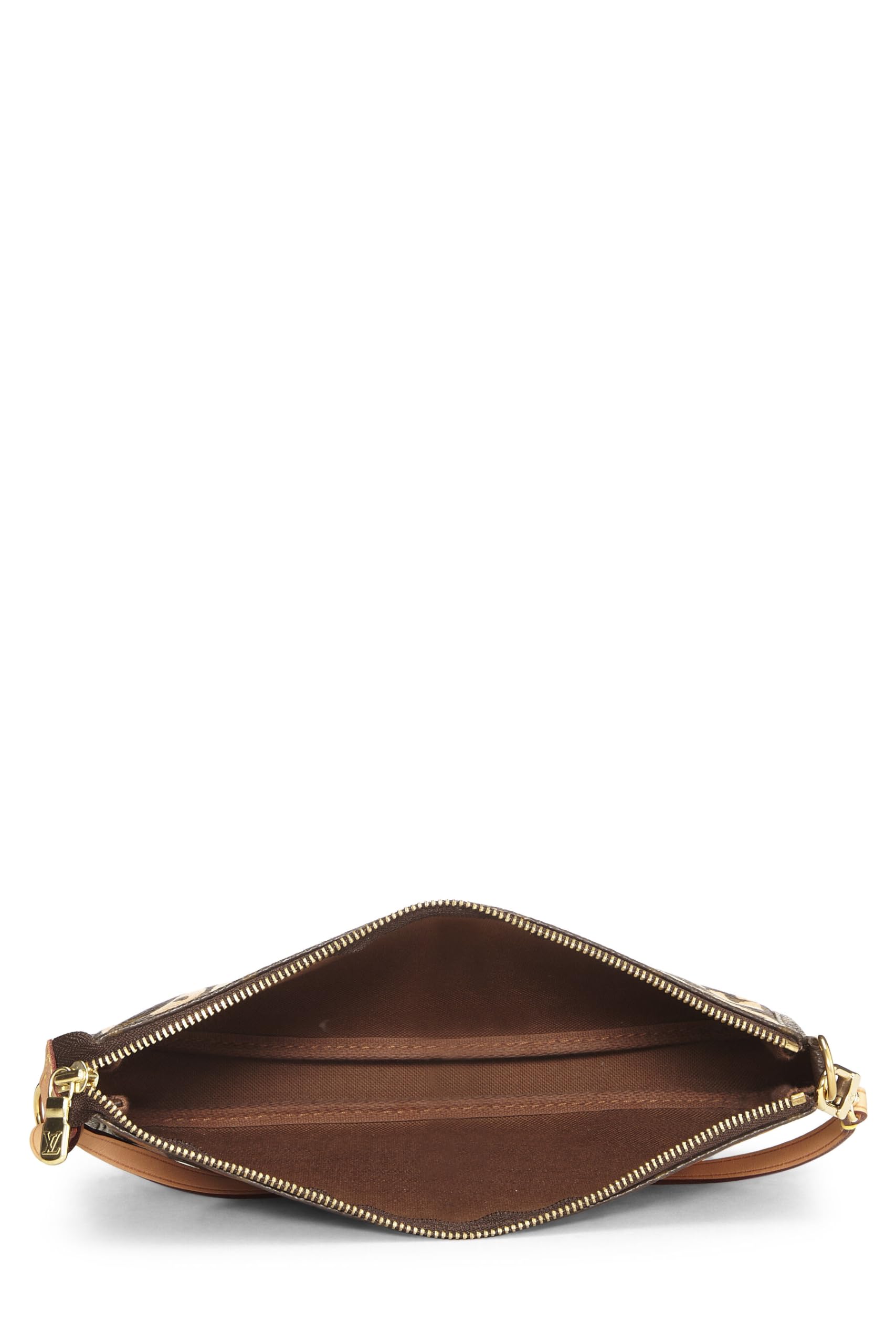 Louis Vuitton,  Stephen Spro  x Louis Vuitton Beige Monogram Graffiti Pochette, Beige