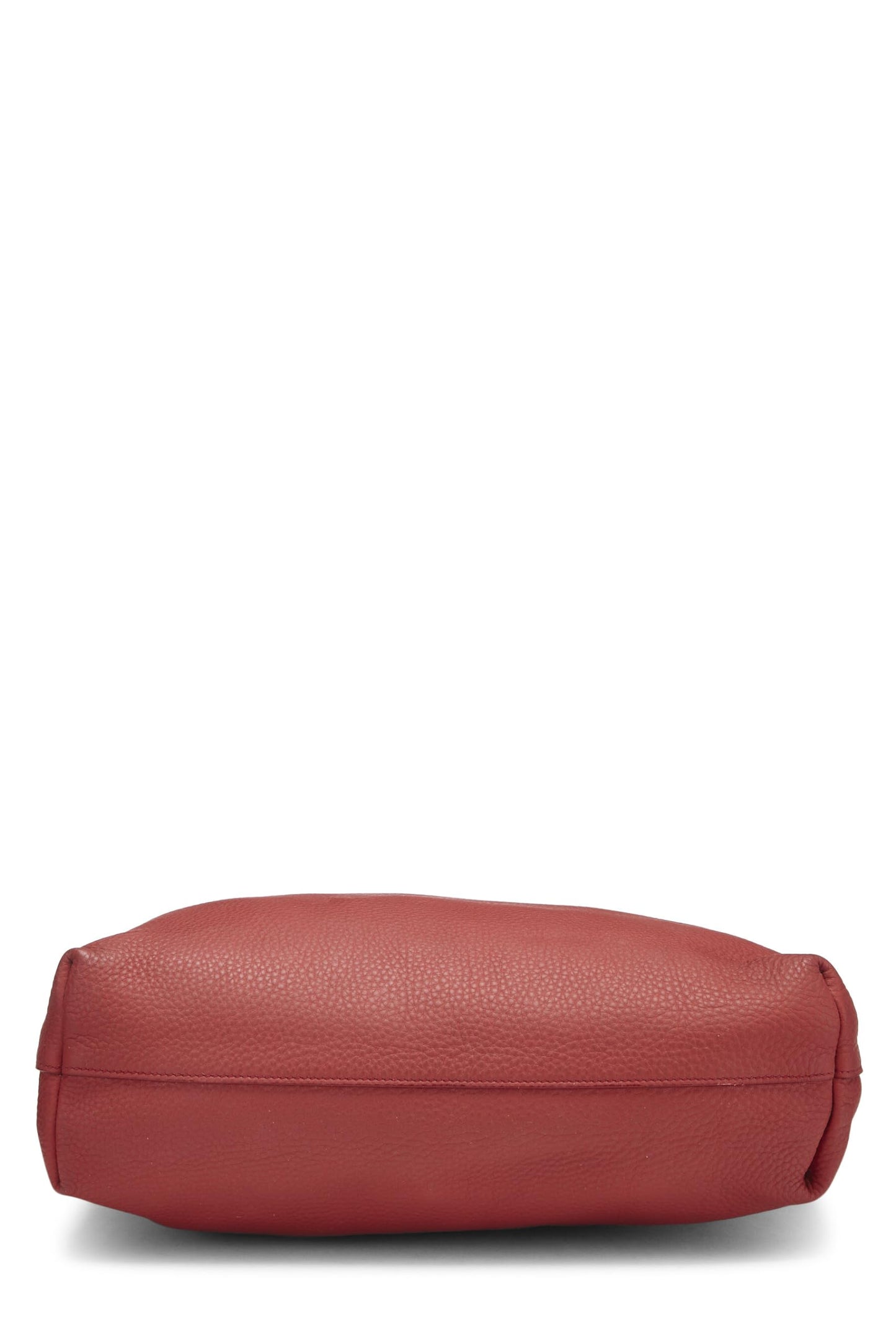 Prada Daino Convertible Shopping Tote Vitello Red Medium Tote Bag