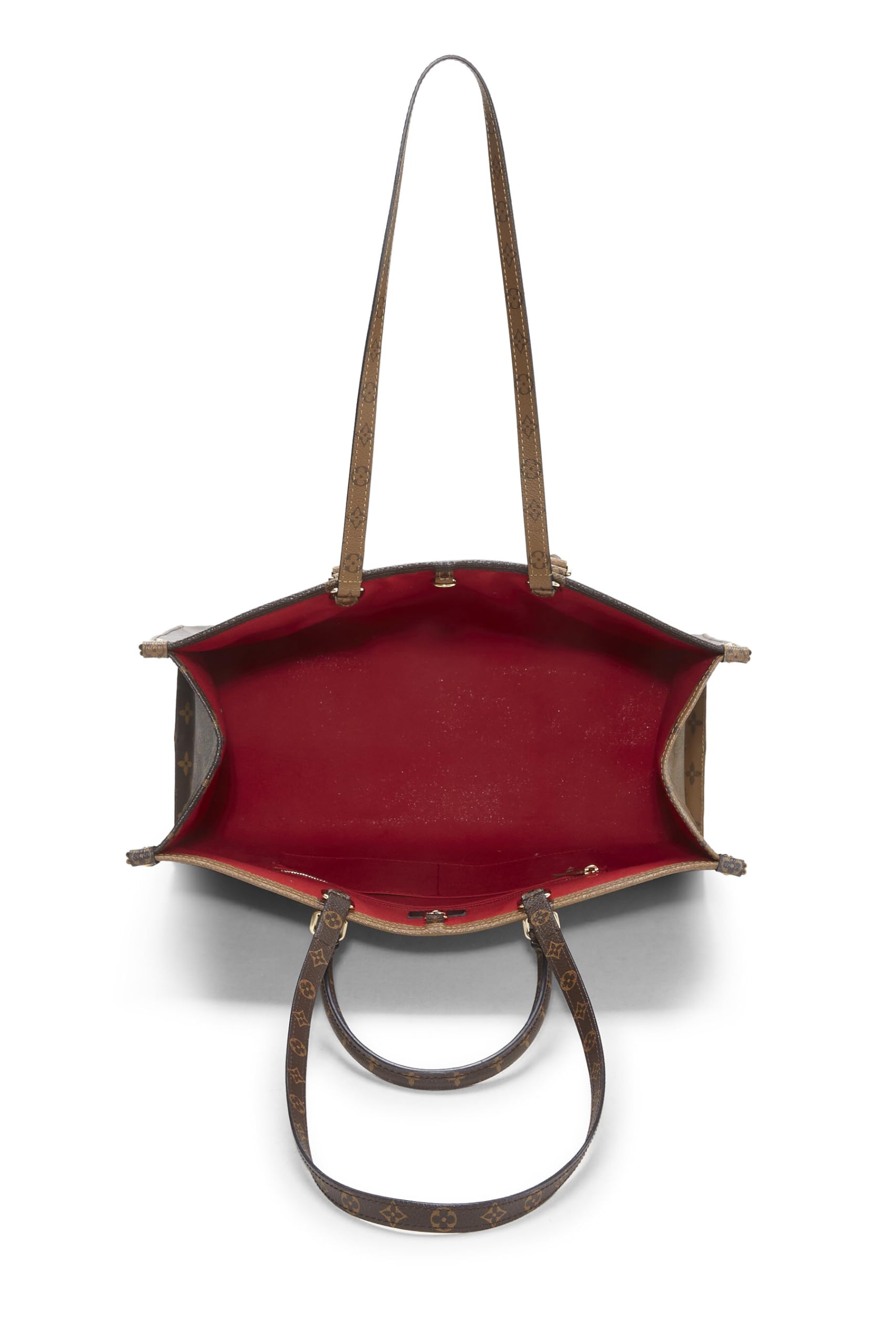 Louis Vuitton,  Monogram Reversed Giant On The Go GM, Brown