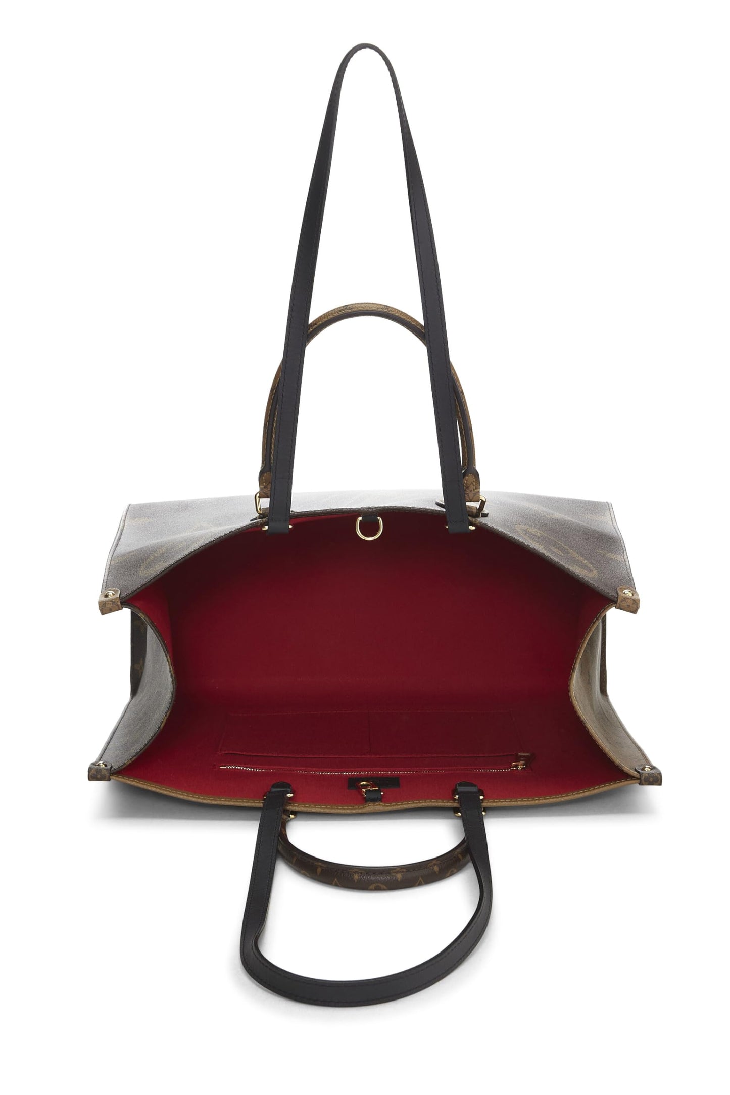 Louis Vuitton,  Giant Monogram On The Go GM, Brown