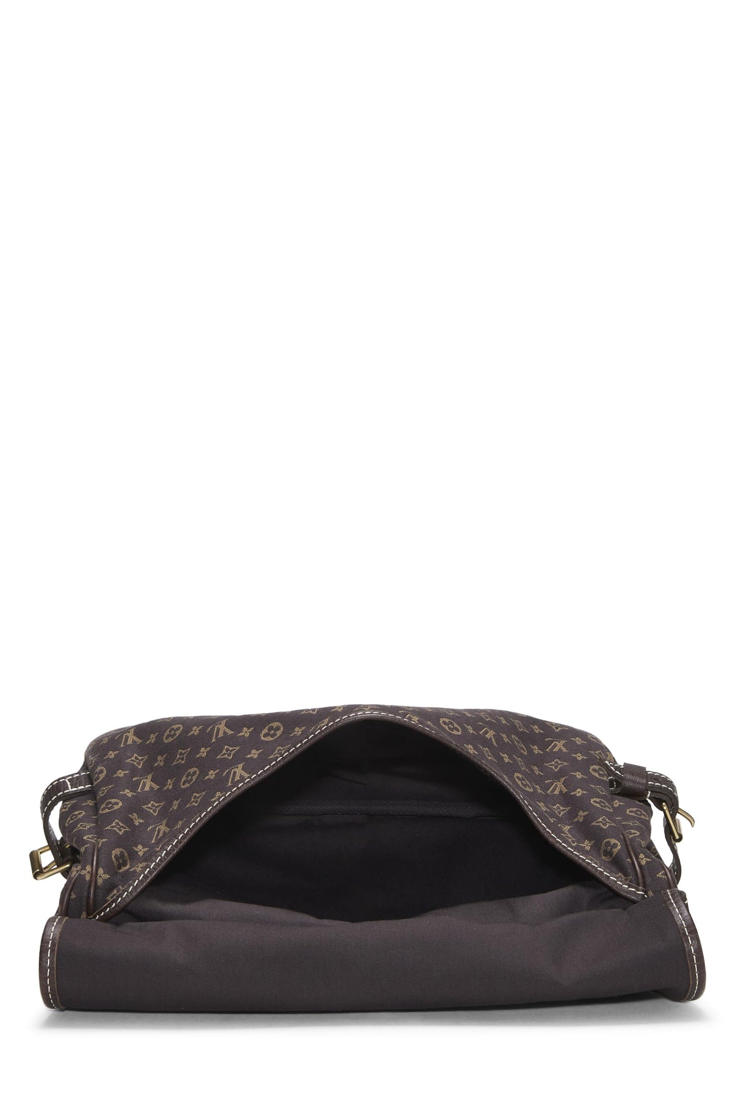 Louis Vuitton,  Monogram Mini Lin Saumur 30, Brown