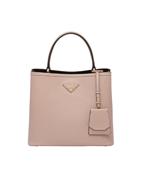 Prada Panier Bag Beige Medium Travel Bag