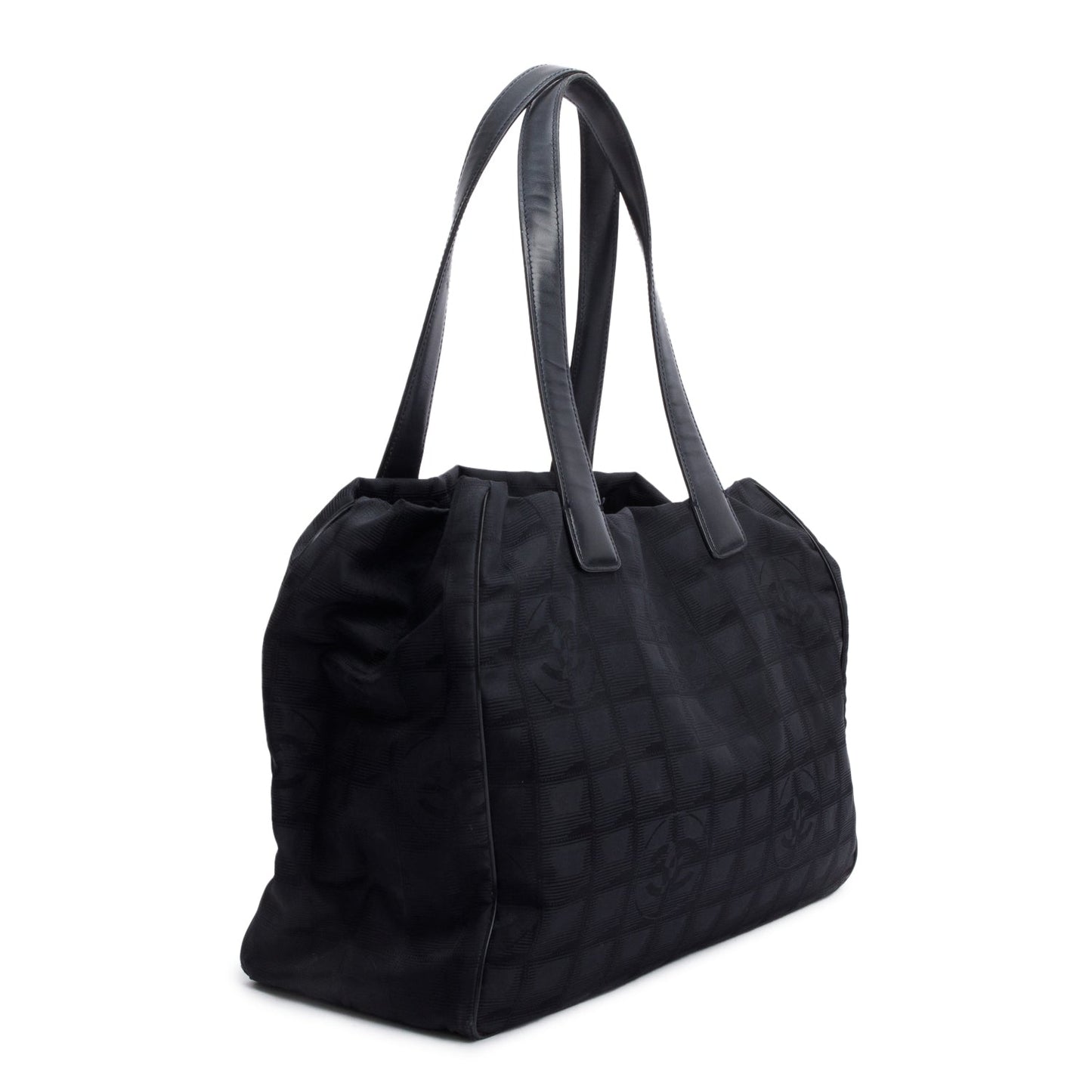 Chanel Ligne Canvas Black Travel Bag 3