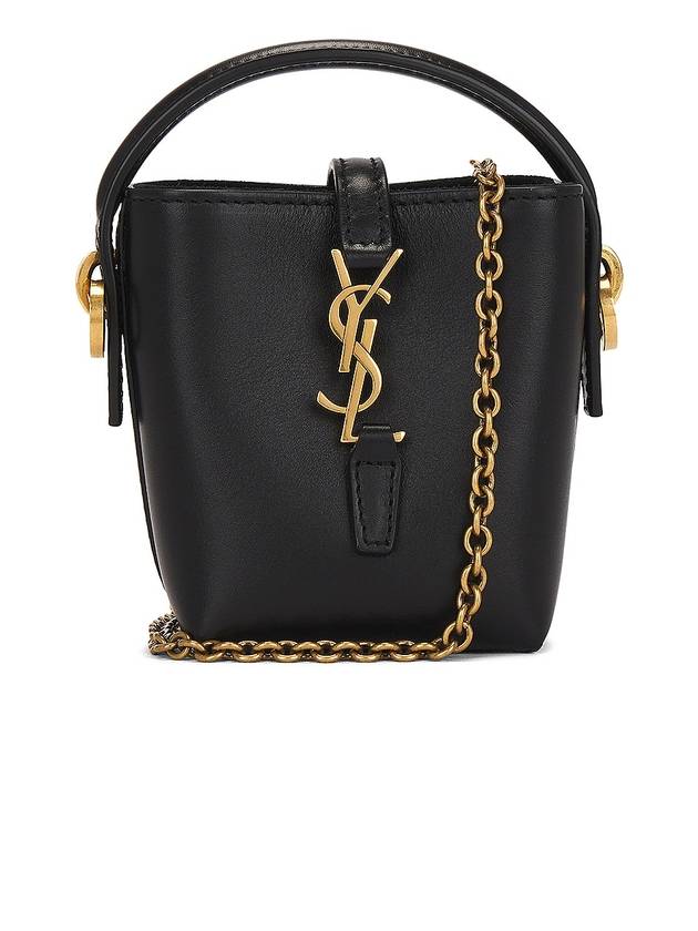YSL Saint Laurent Saint Laurent Trending Le Micro Bag Black Bucket Bucket Bag